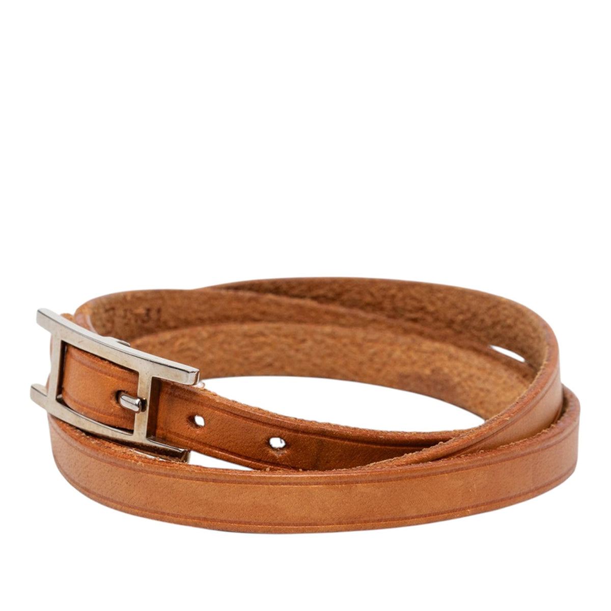 Hermes Swift Hapi 3 MM Triple Tour Bracelet