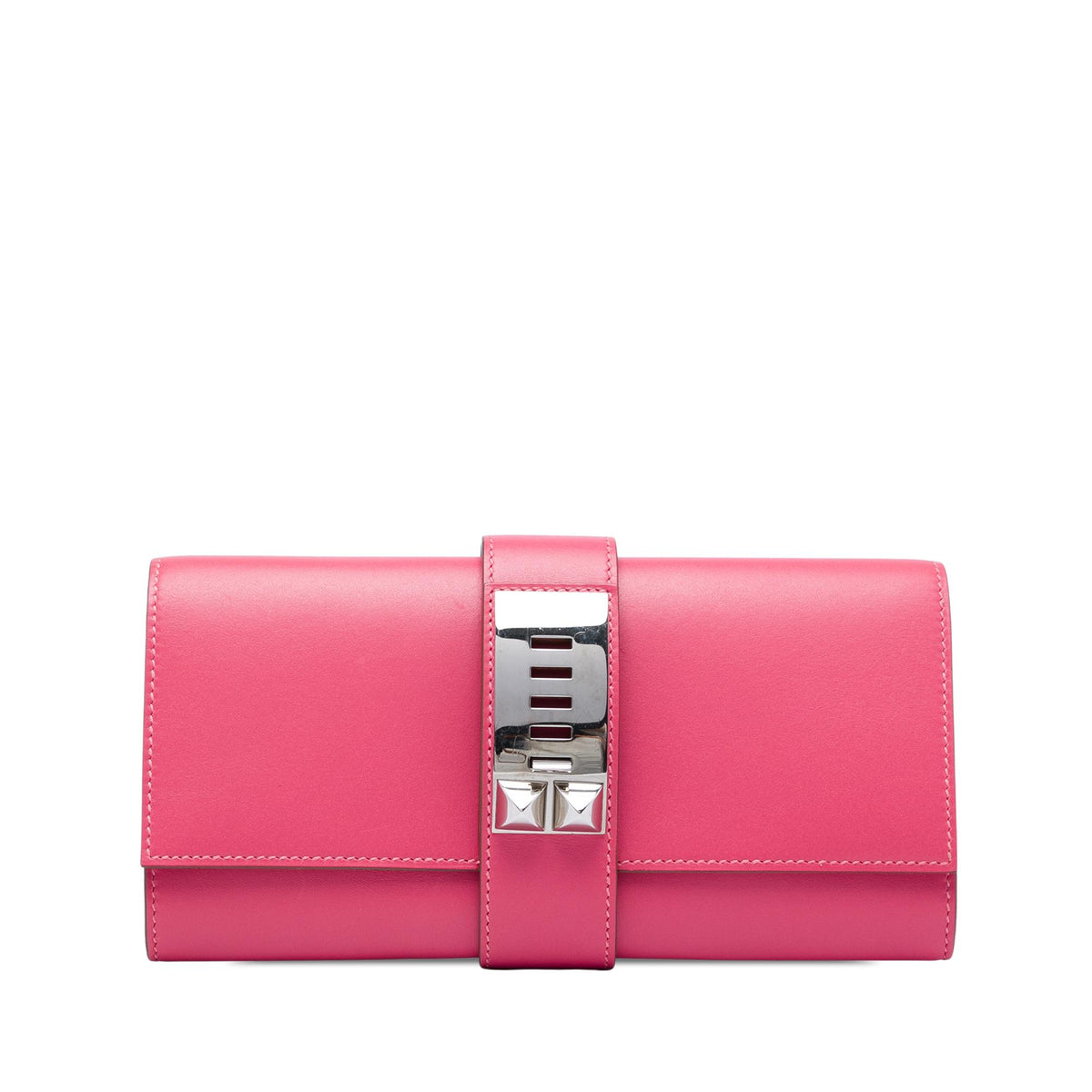 Hermes Tadelakt Medor Clutch 23