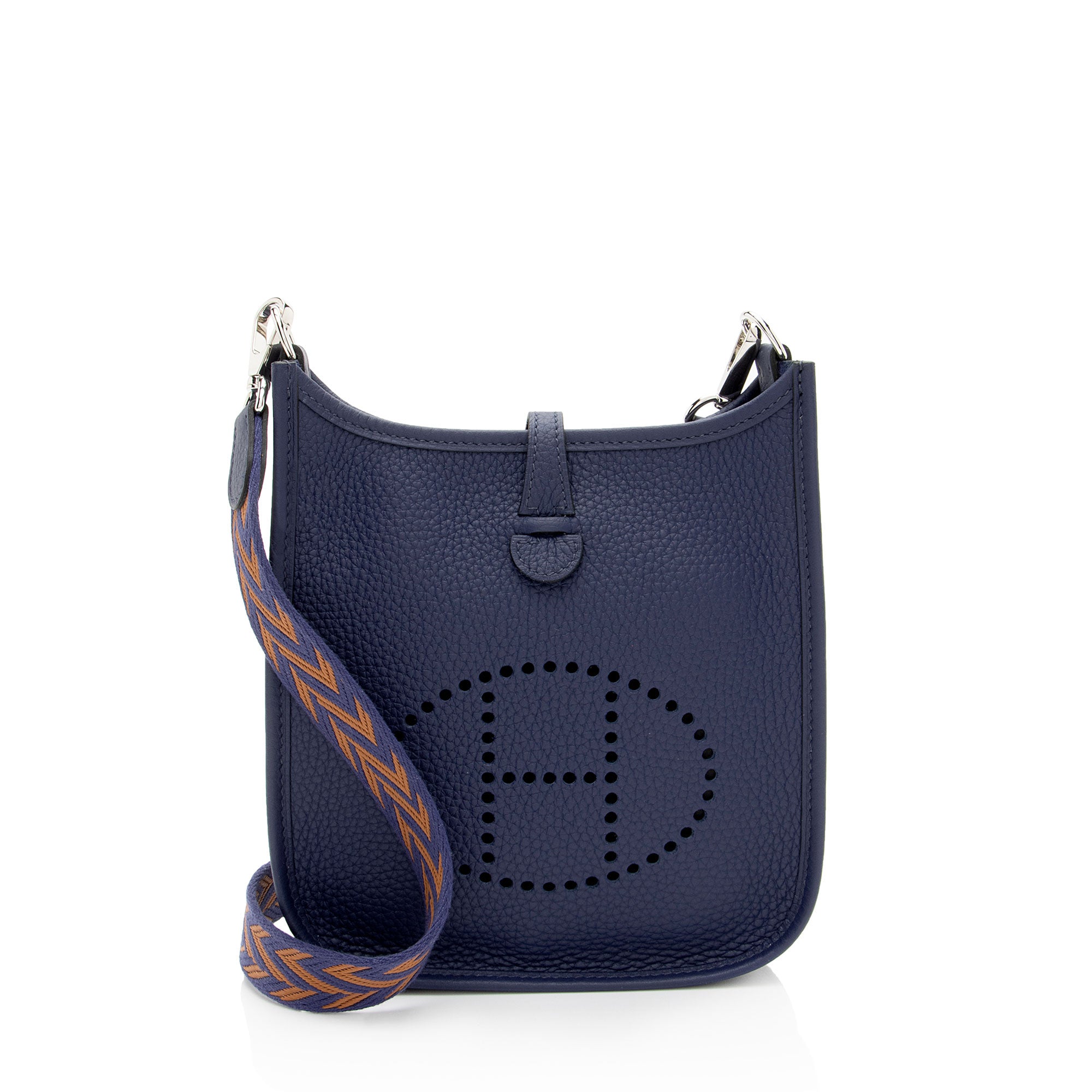Hermes Taurillon Clemence Amazone Evelyne TPM Shoulder Bag