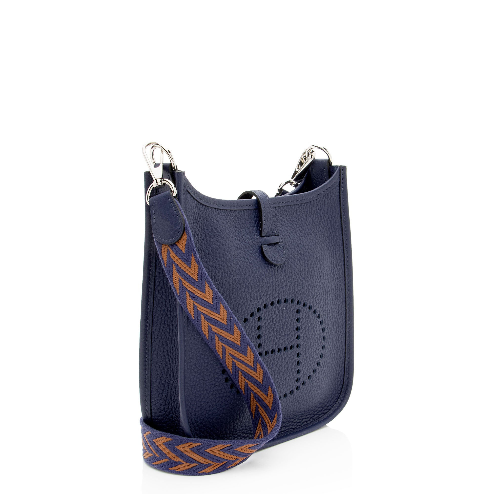 Hermes Taurillon Clemence Amazone Evelyne TPM Shoulder Bag