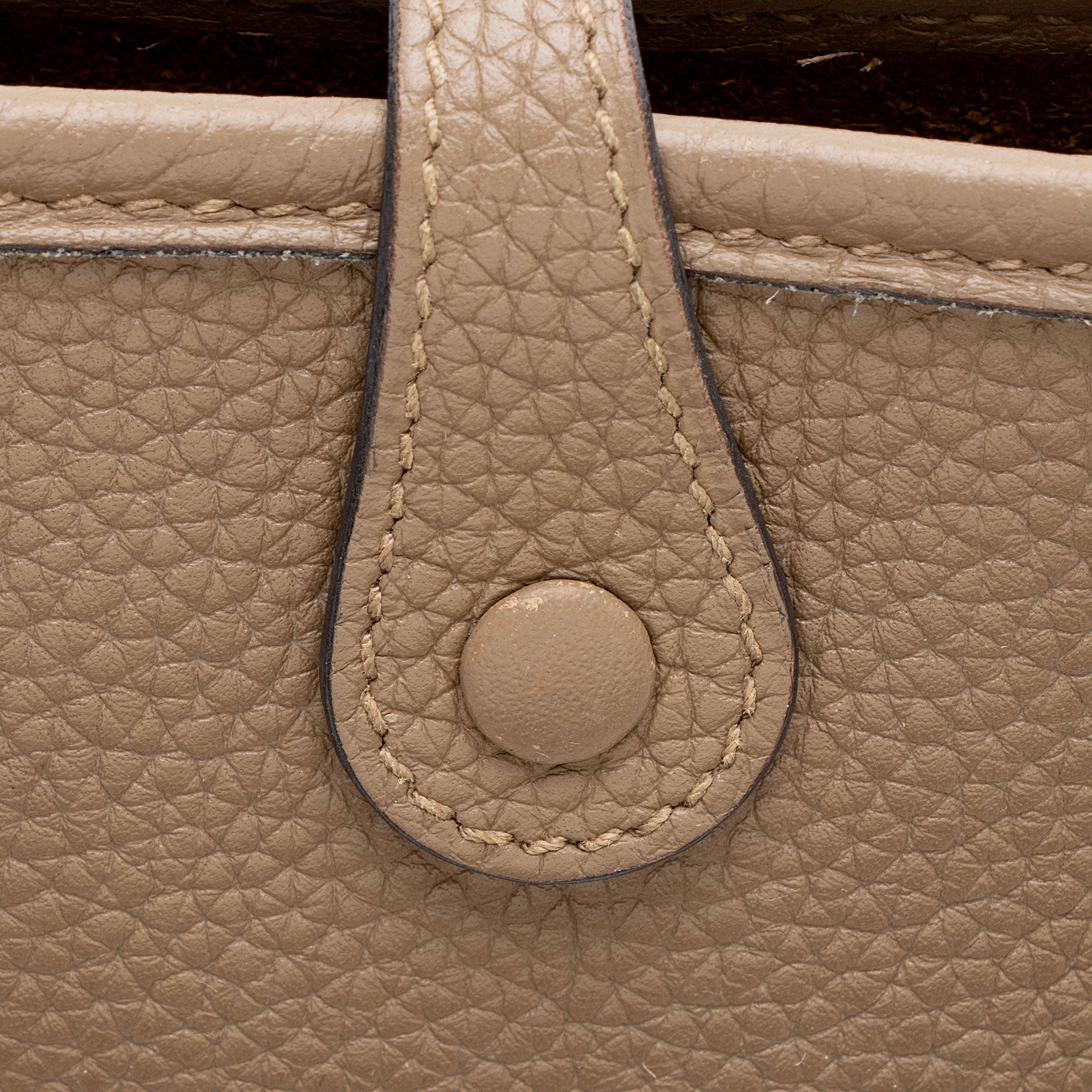 Hermes Taurillon Clemence Amazone Evelyne TPM Shoulder Bag
