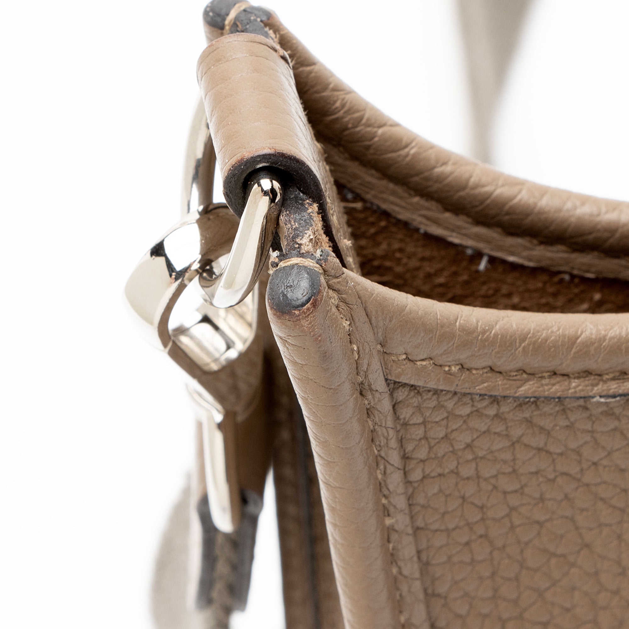 Hermes Taurillon Clemence Amazone Evelyne TPM Shoulder Bag