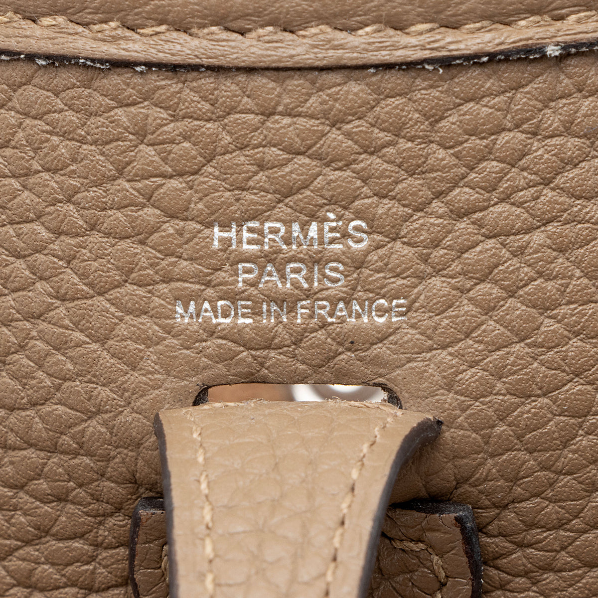 Hermes Taurillon Clemence Amazone Evelyne TPM Shoulder Bag