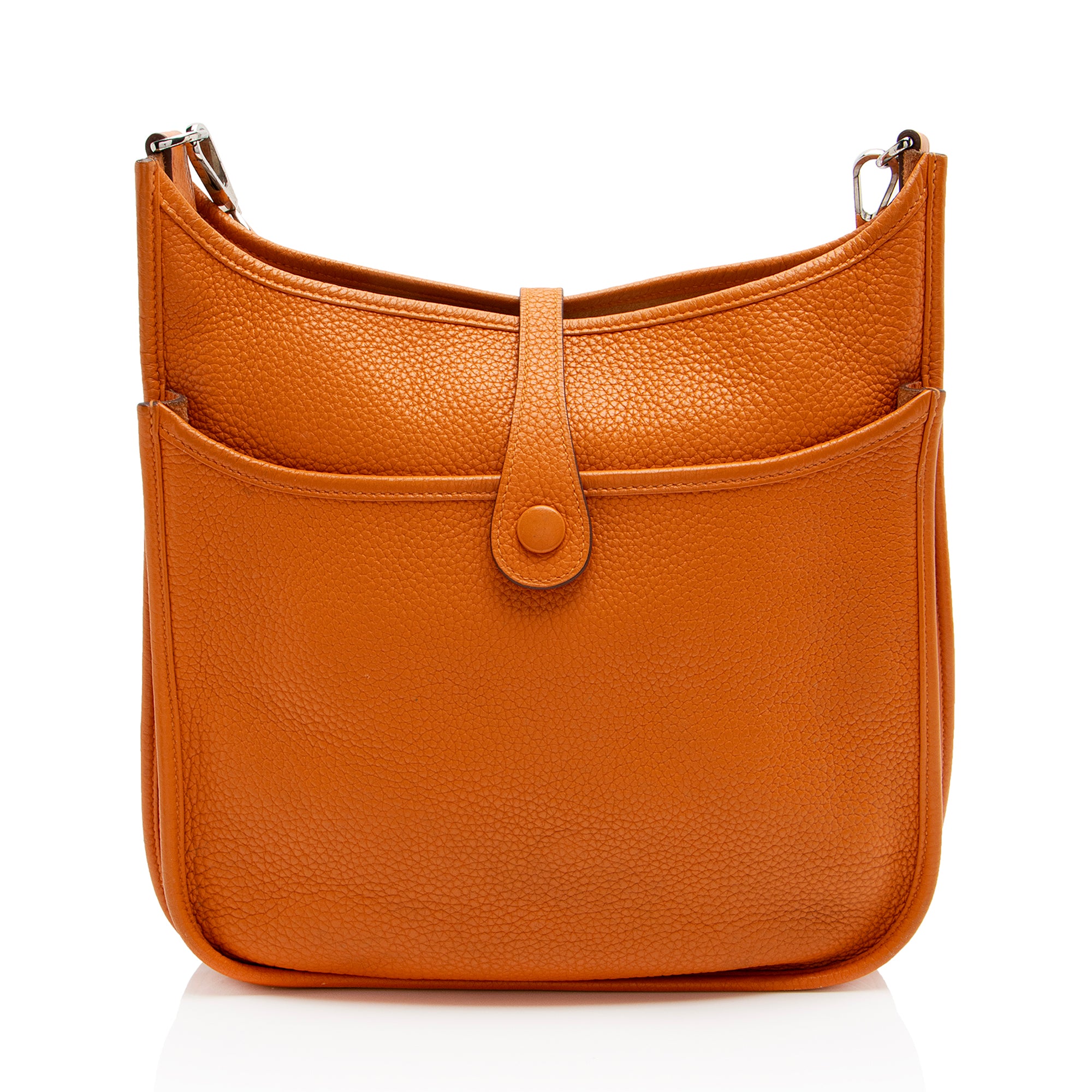 Hermes Taurillon Clemence Evelyne III PM Shoulder Bag