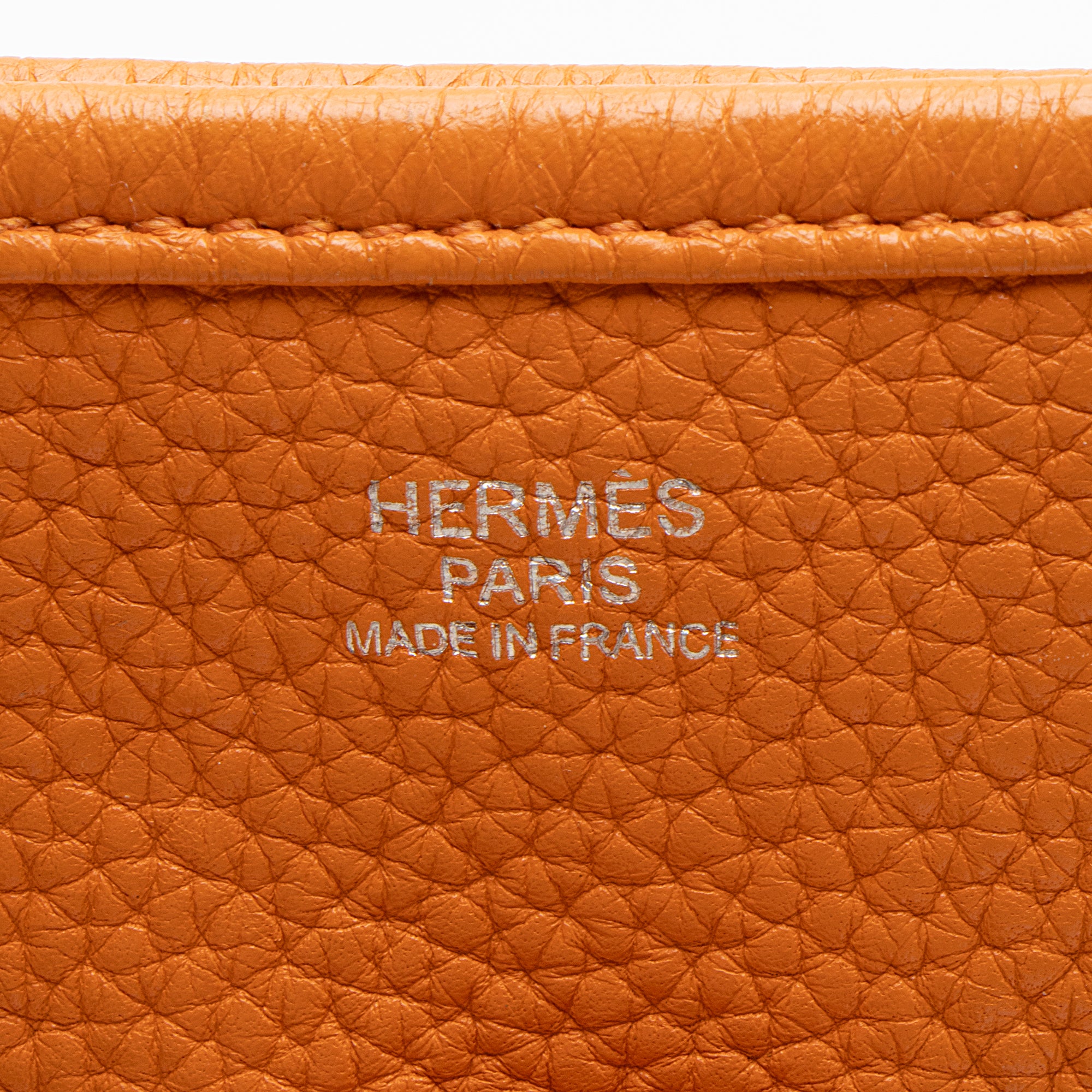Hermes Taurillon Clemence Evelyne III PM Shoulder Bag
