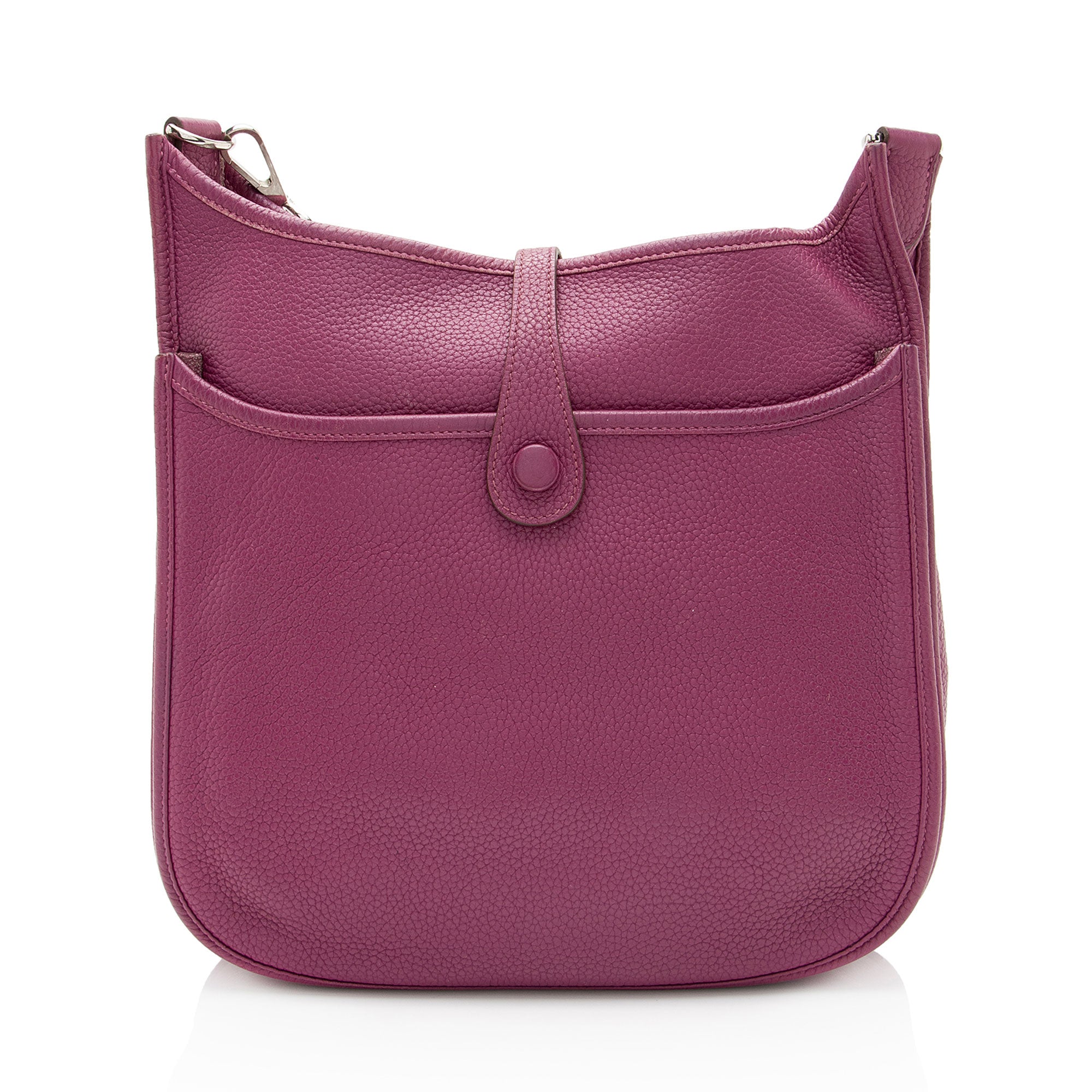 Hermes Taurillon Clemence Evelyne III PM Shoulder Bag