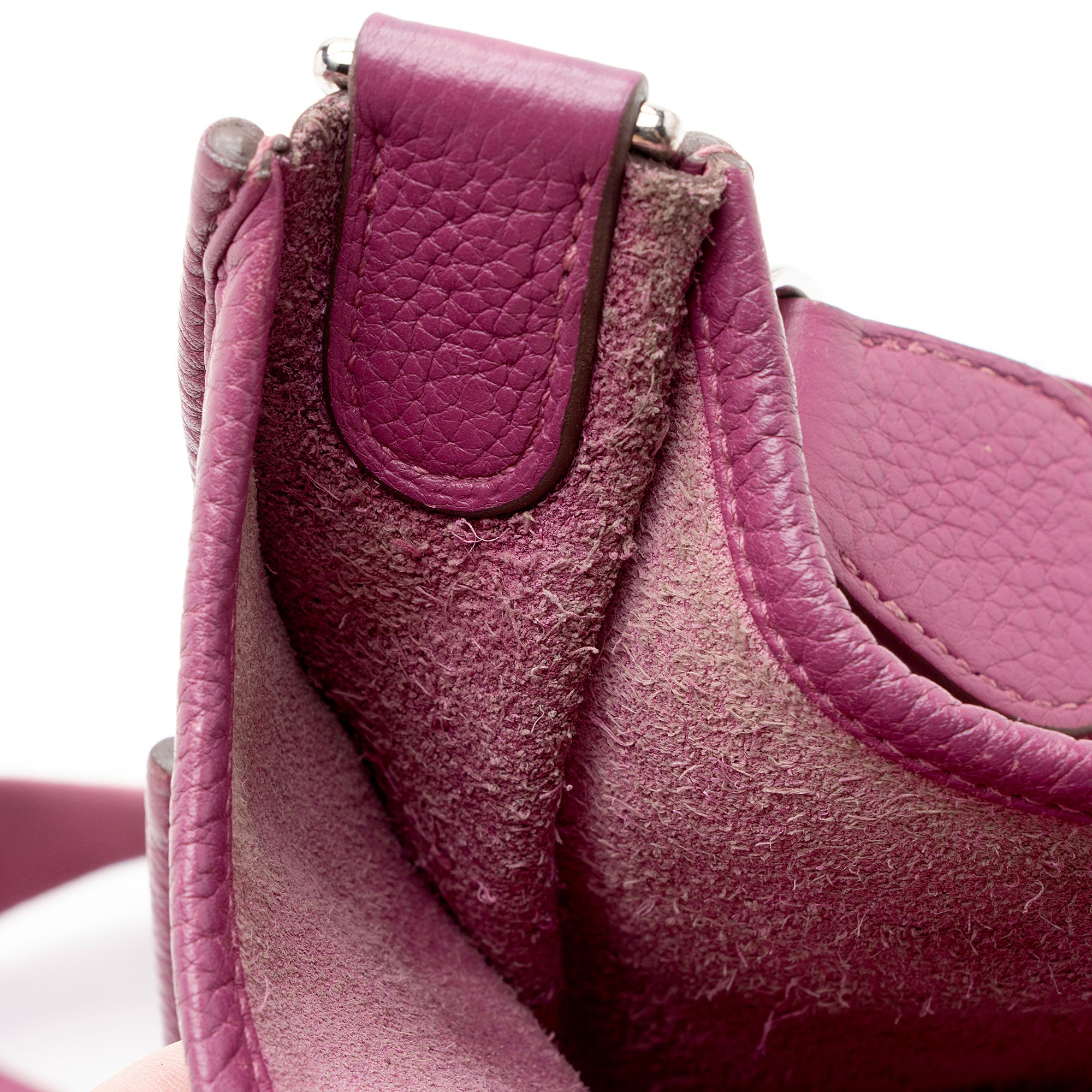 Hermes Taurillon Clemence Evelyne III PM Shoulder Bag