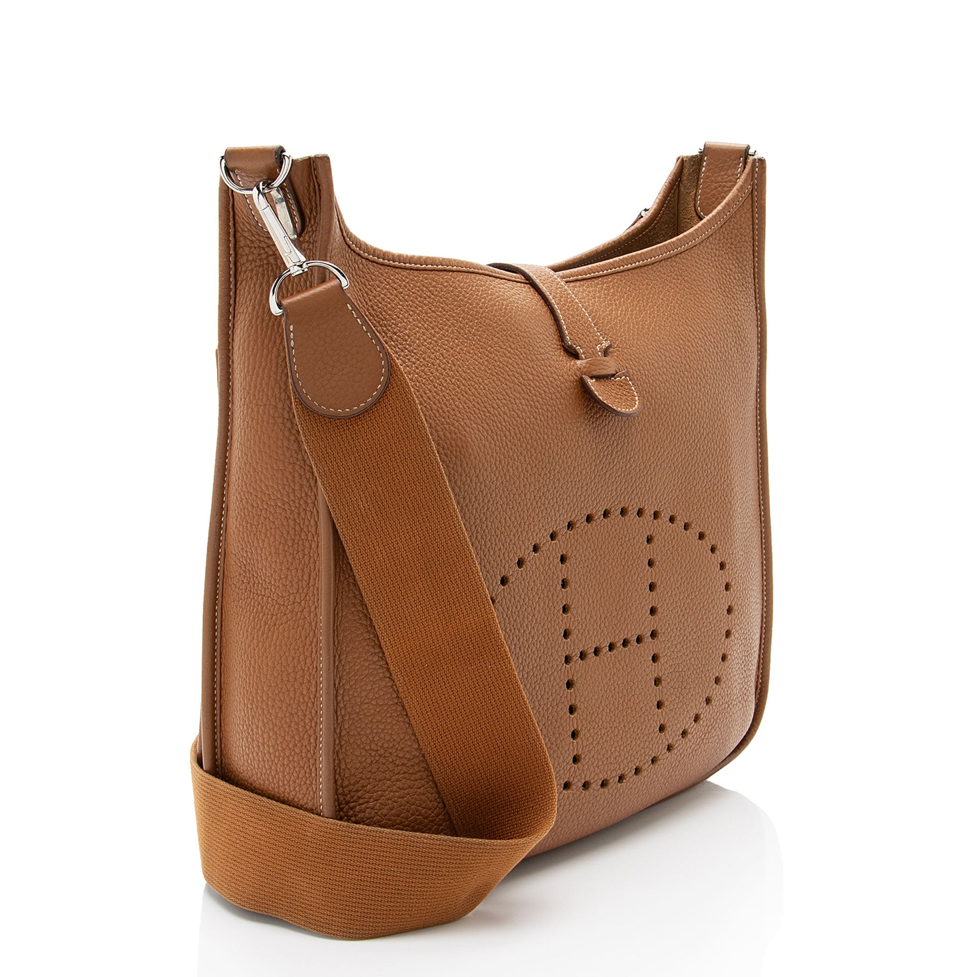 Hermes Taurillon Clemence Evelyne III PM Shoulder Bag (SHF-lwRl3Z)