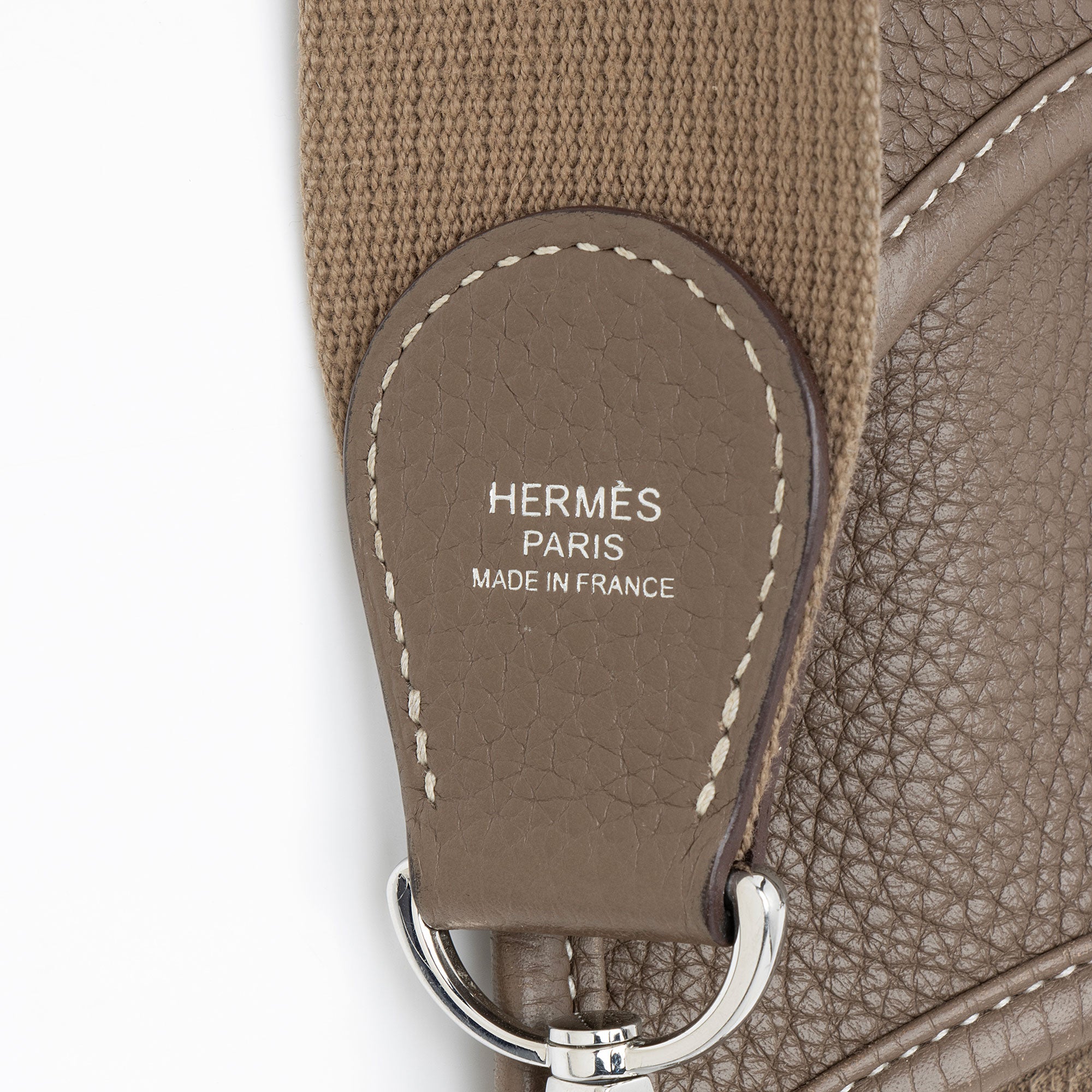 Hermes Taurillon Clemence Evelyne III PM Shoulder Bag