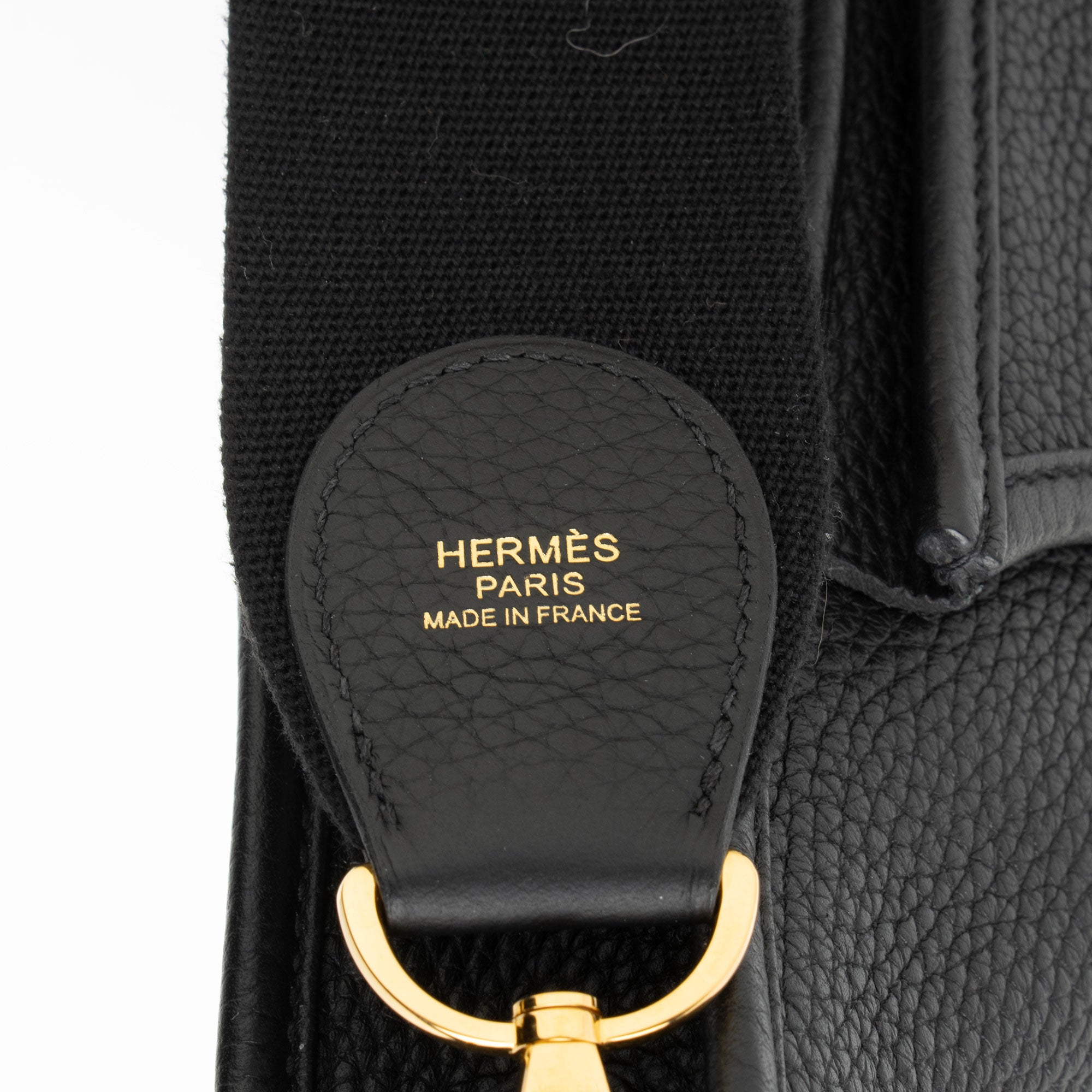 Hermes Taurillon Clemence Evelyne III PM Shoulder Bag