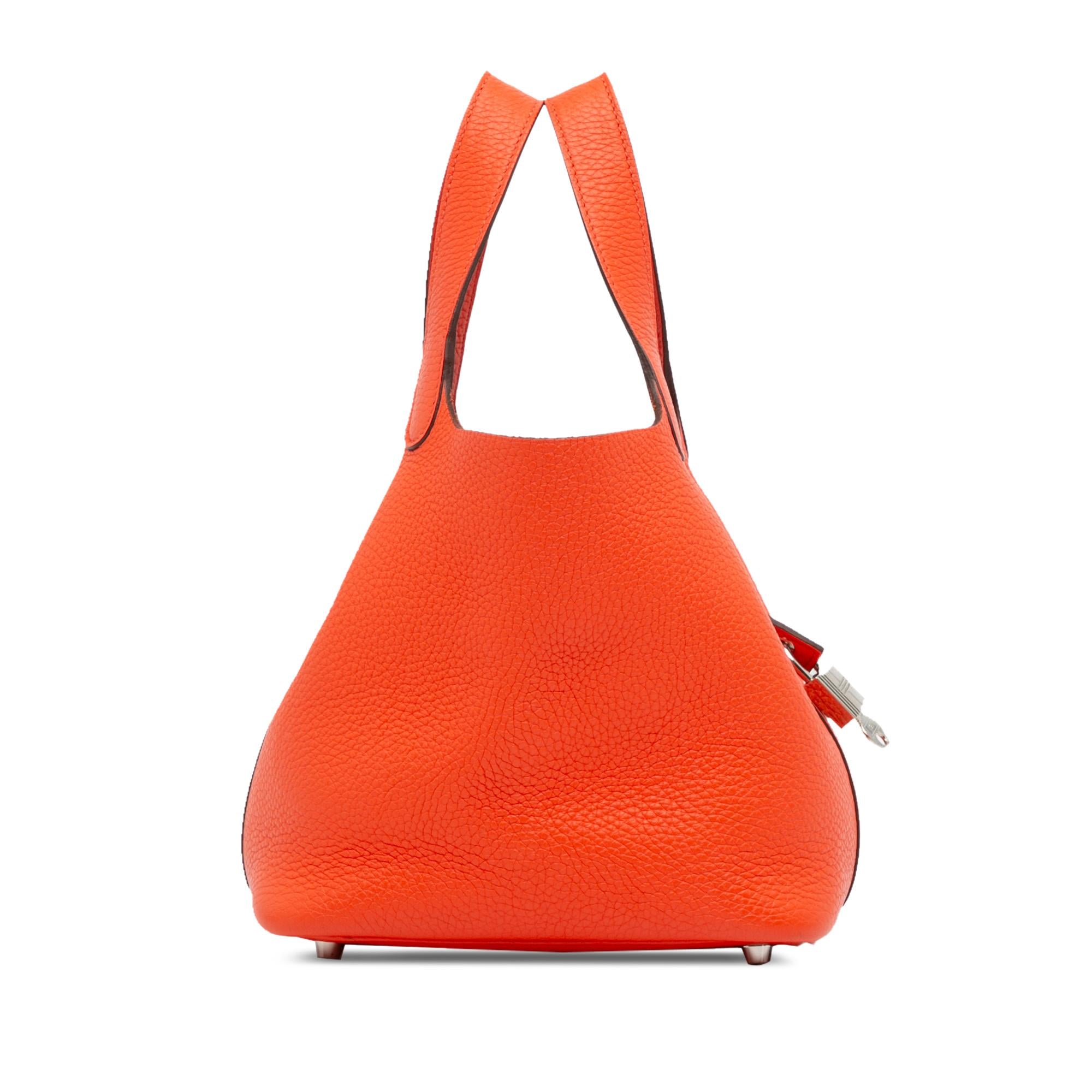 Hermes Taurillon Clemence Picotin Lock 18 (SHG-maRqqs)