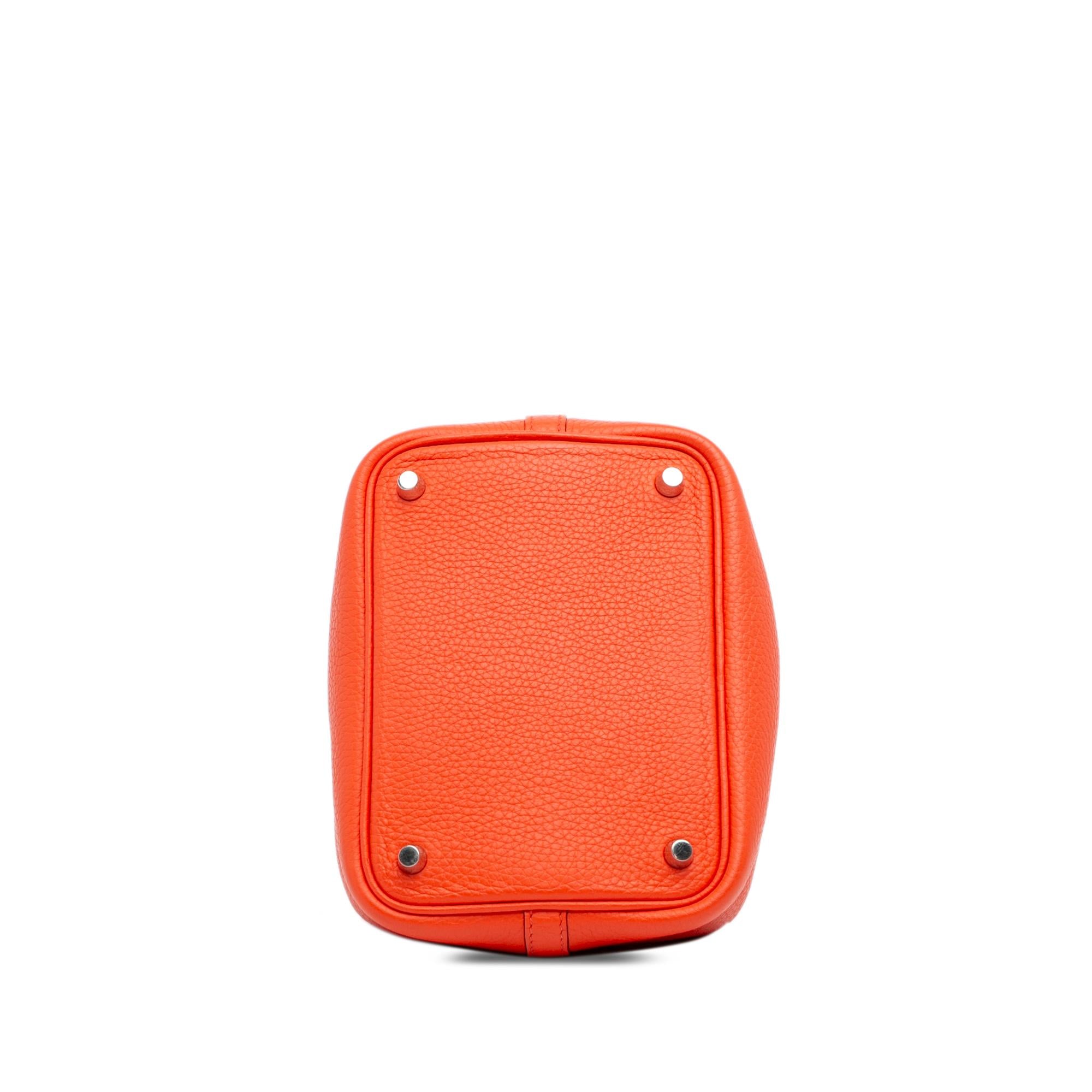 Hermes Taurillon Clemence Picotin Lock 18 (SHG-maRqqs)