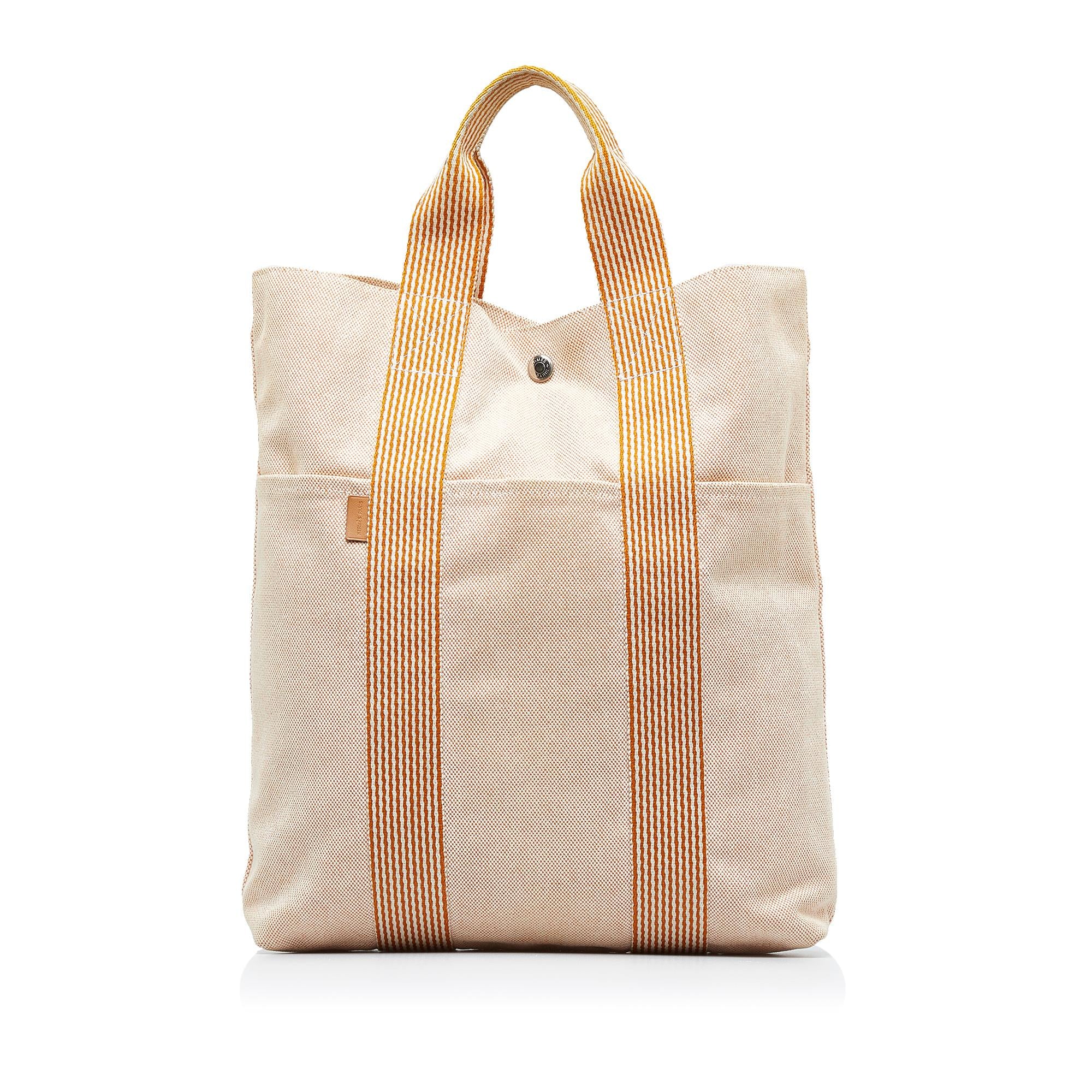 Hermes Toile Fourre Tout Cabas (SHG-1hbJZx)