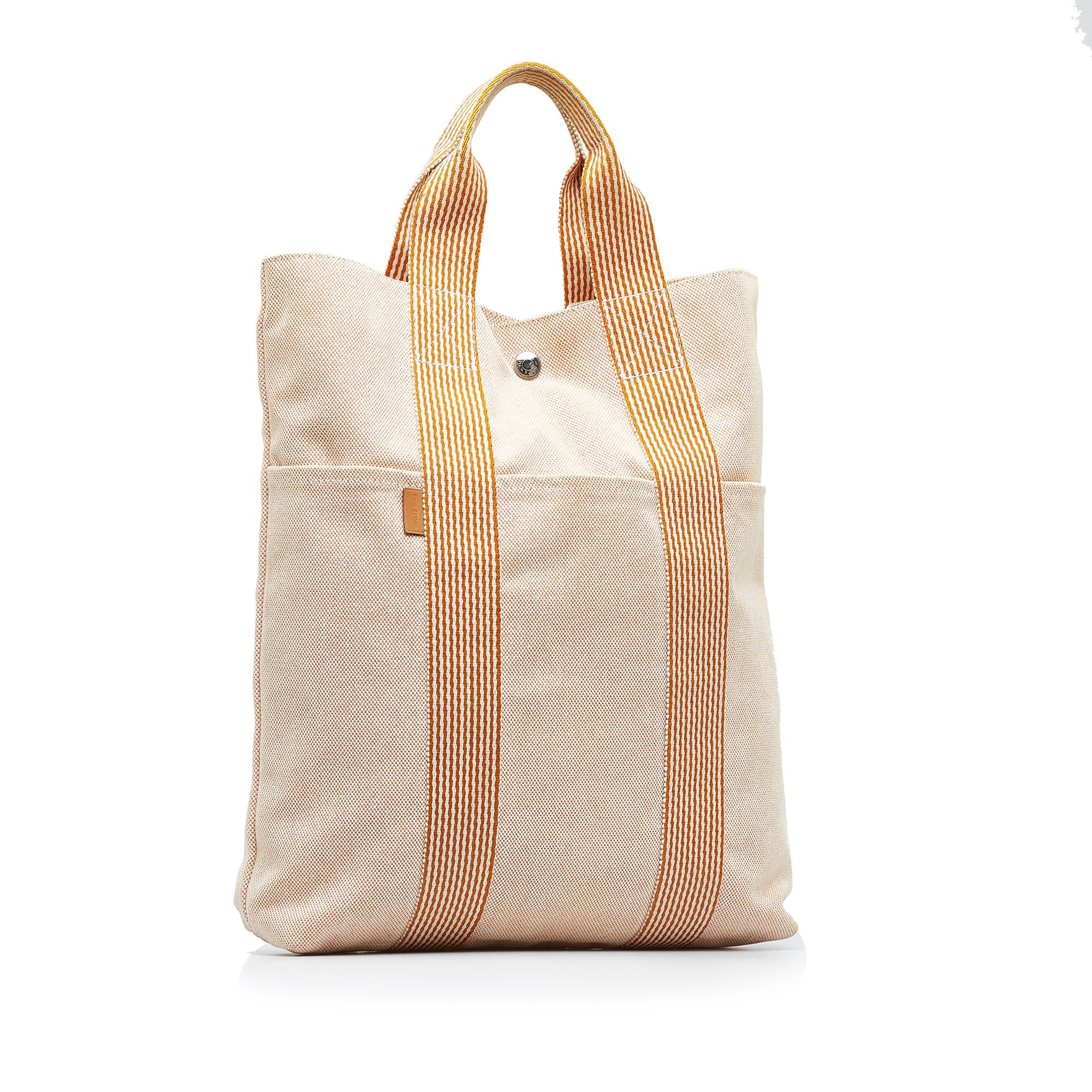 Hermes Toile Fourre Tout Cabas (SHG-1hbJZx)