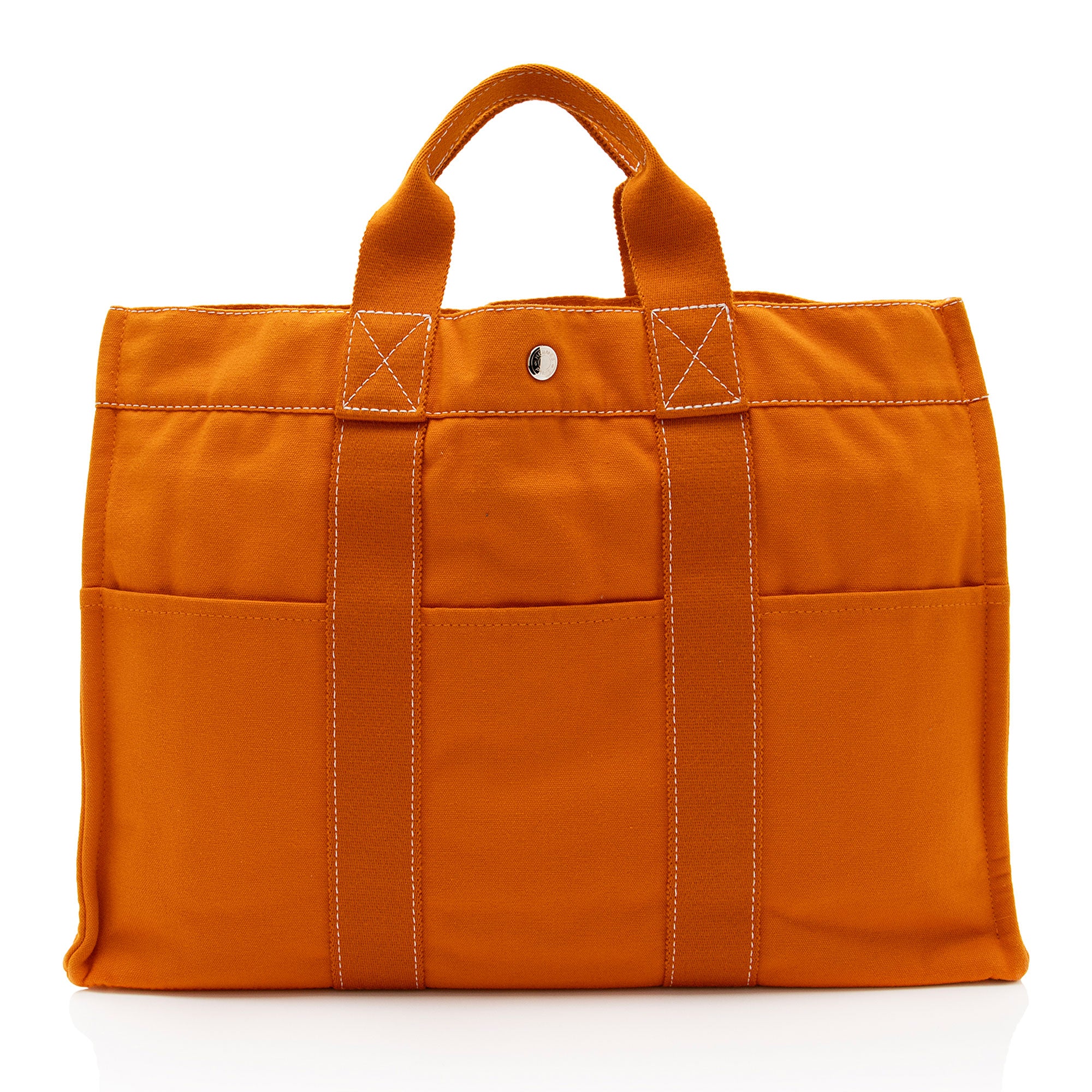 Hermes Toile Fourre Tout MM Tote (SHF-UzgbQi)