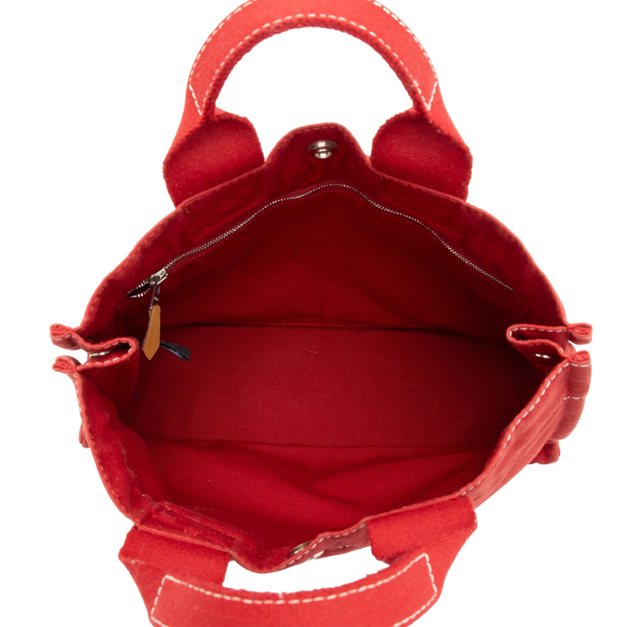 Hermes Toile Fourre Tout PM Tote (SHF-VrnumH)