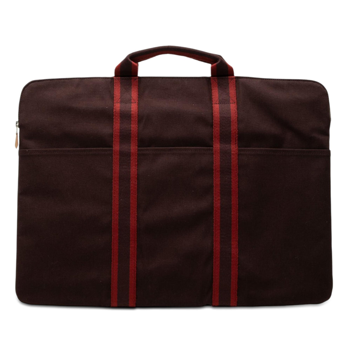 Hermes Toile Fourre Tout Porte Documents