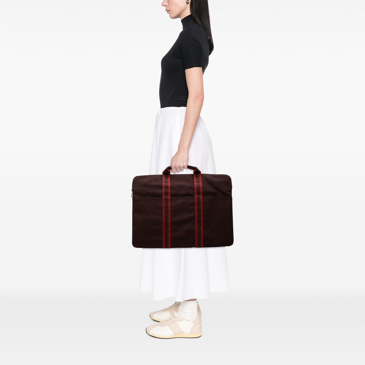 Hermes Toile Fourre Tout Porte Documents