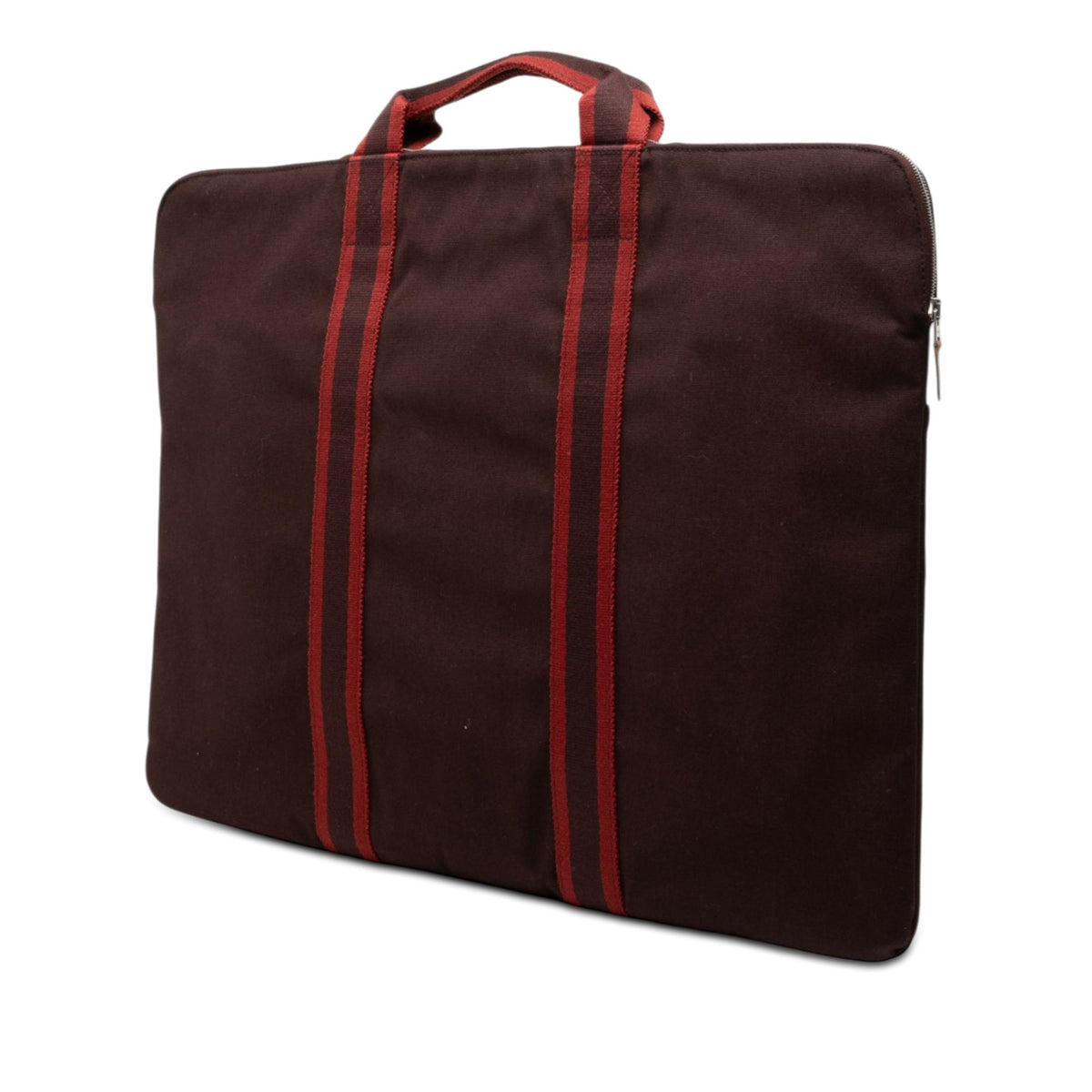 Hermes Toile Fourre Tout Porte Documents