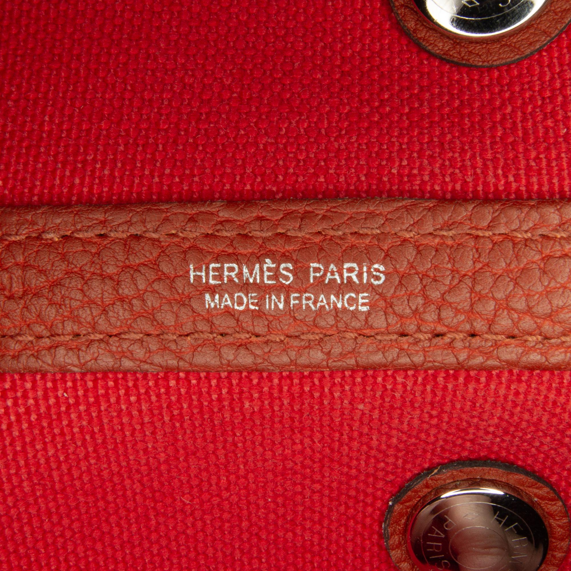 Hermes Toile Garden Party 30 (SHG-JZtKn9)