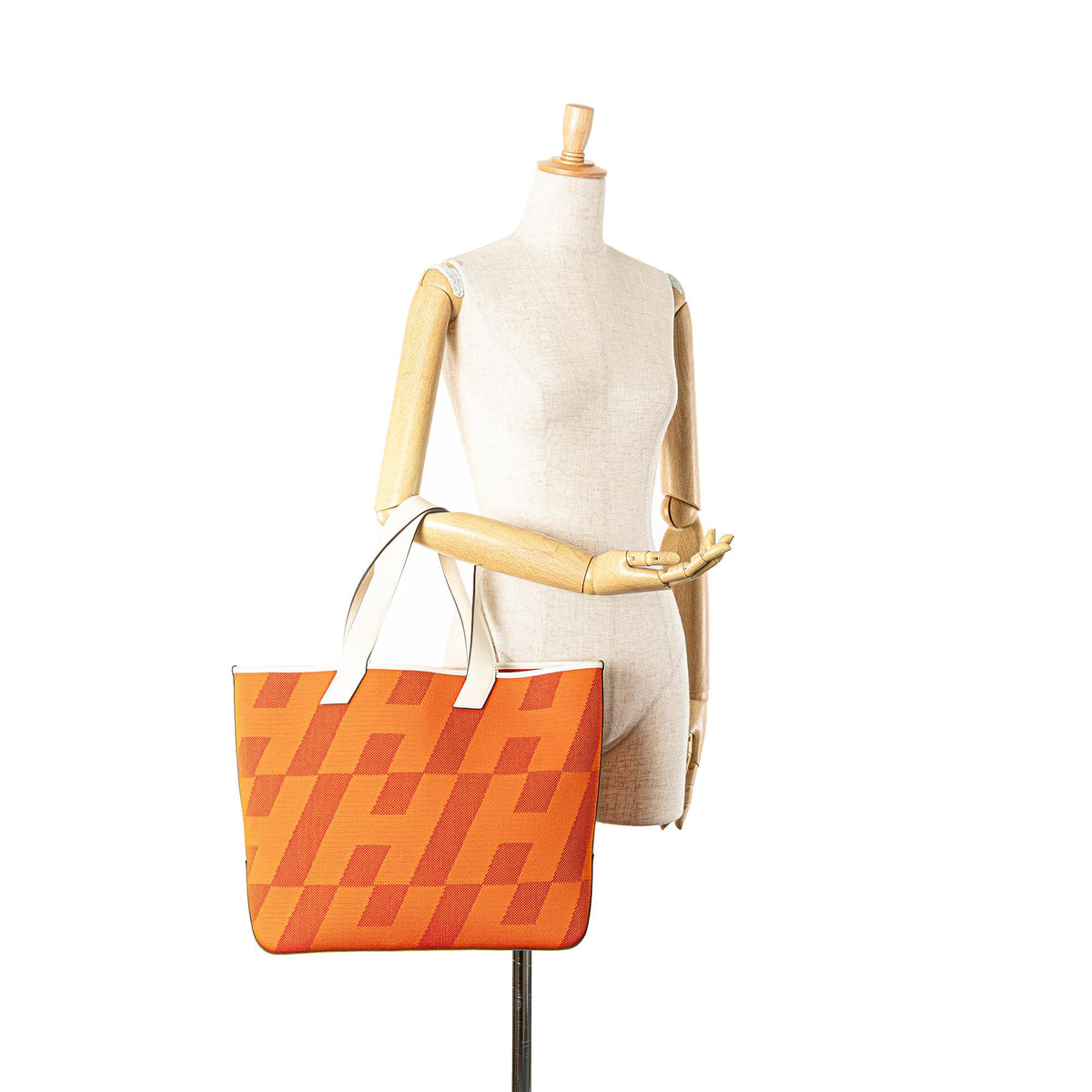Hermes Toile H and Swift Cabas H en Biais 40