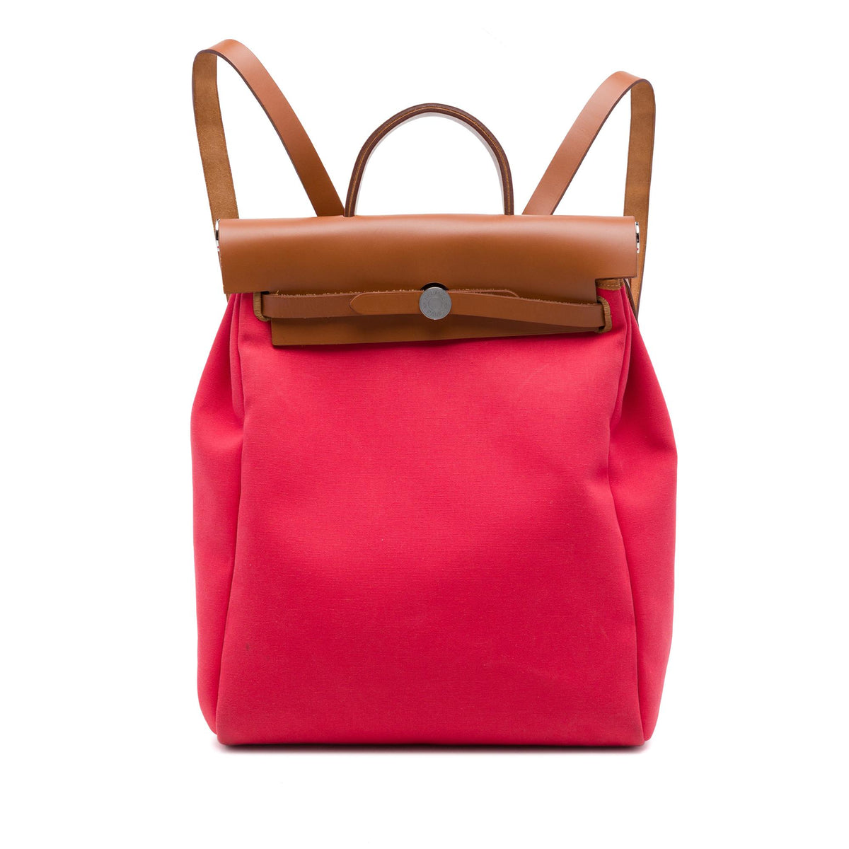 Hermes Toile Herbag A Dos Zip Retourne Backpack