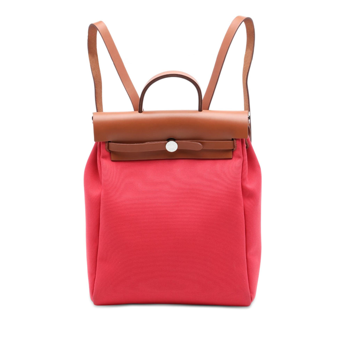 Hermes Toile Herbag A Dos Zip Retourne Backpack