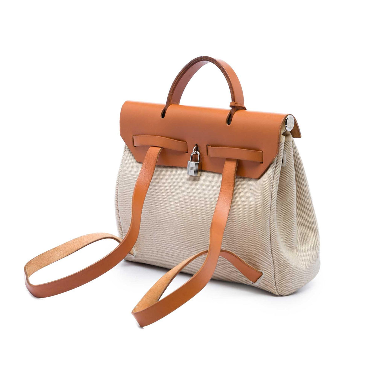 Hermes Toile Herbag Backpack PM