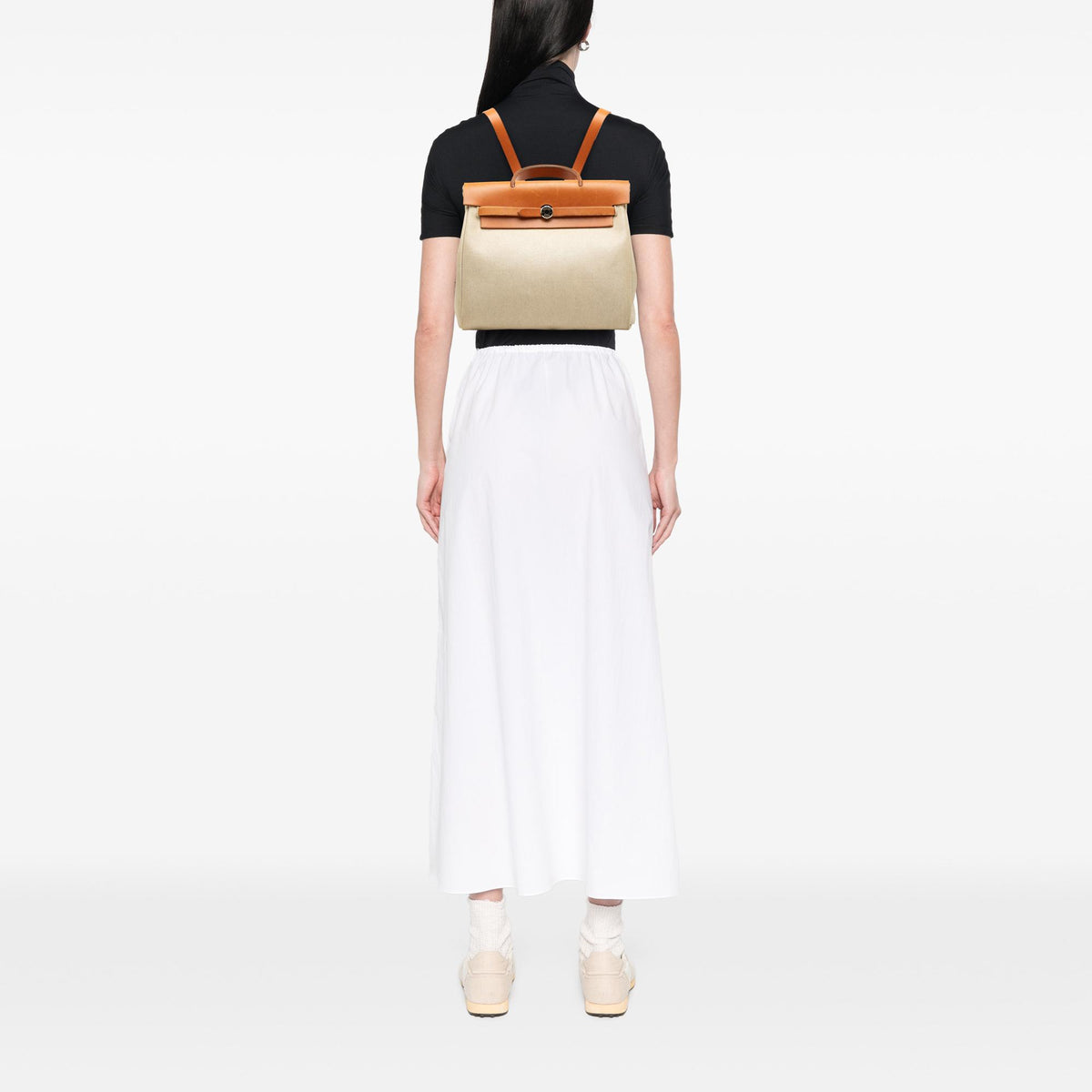 Hermes Toile Herbag Backpack PM
