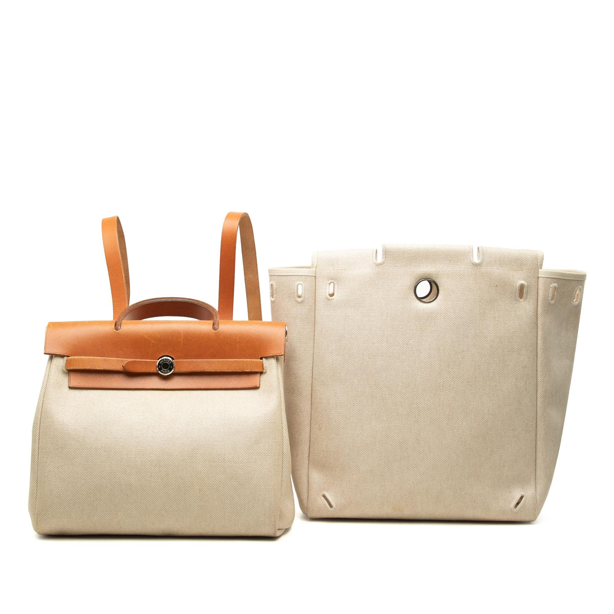 Hermes Toile Herbag Backpack PM