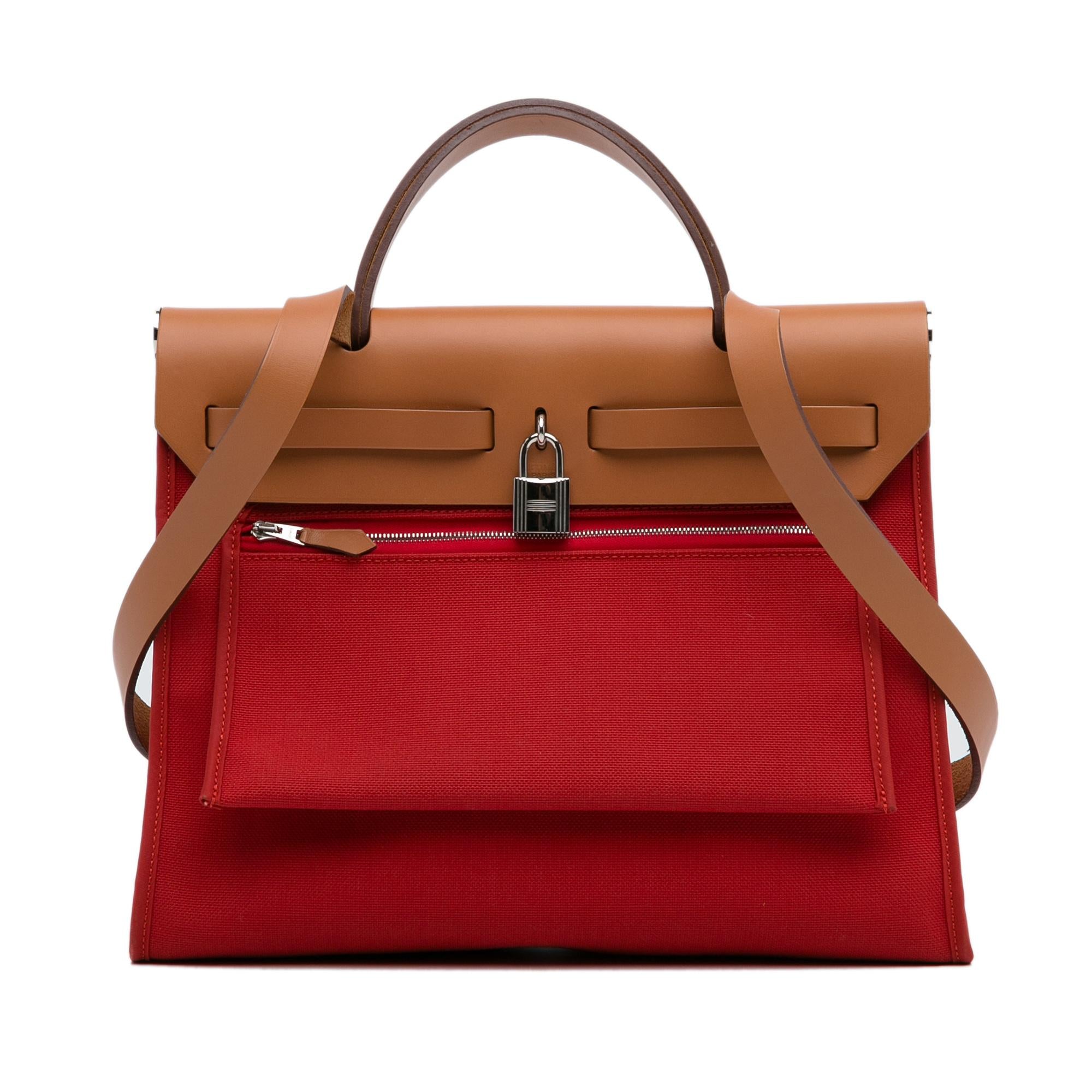 Hermes Toile Herbag Zip 31 (SHG-4yYyck)