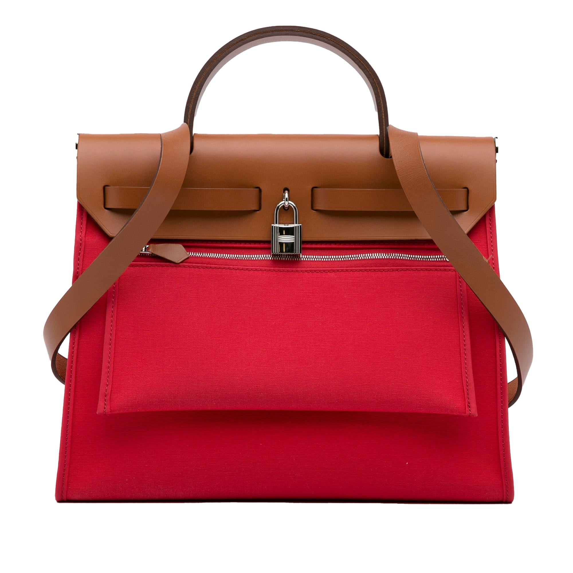 Hermes Toile Herbag Zip 31 (SHG-UMliPY)