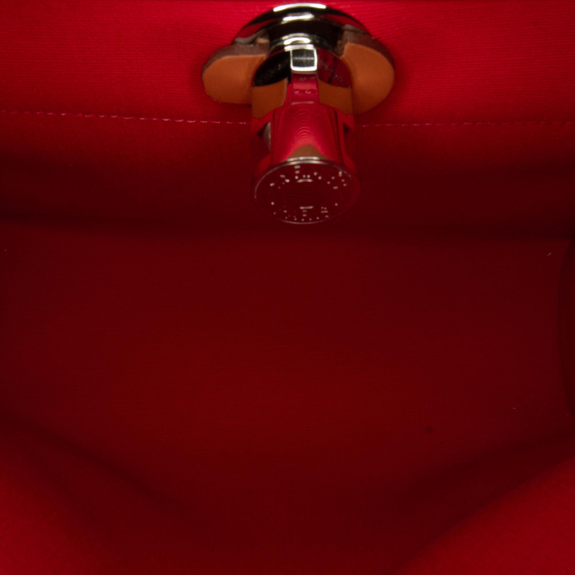Hermes Toile Herbag Zip 31 (SHG-UMliPY)