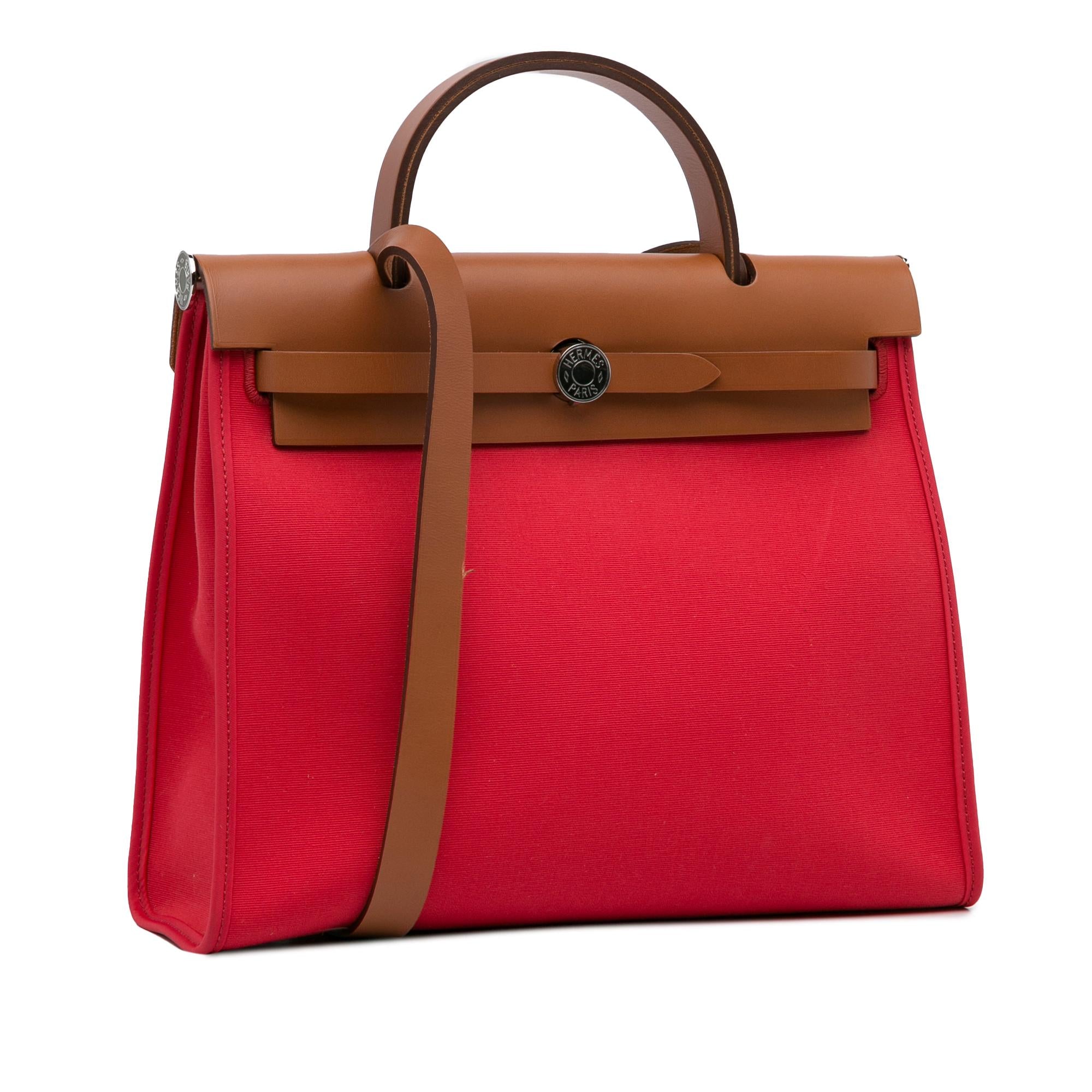 Hermes Toile Herbag Zip 31 (SHG-UMliPY)