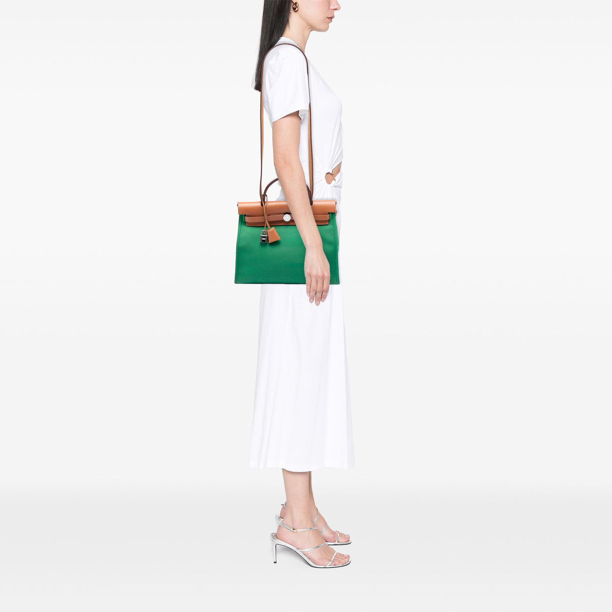 Hermes Toile Herbag Zip 31