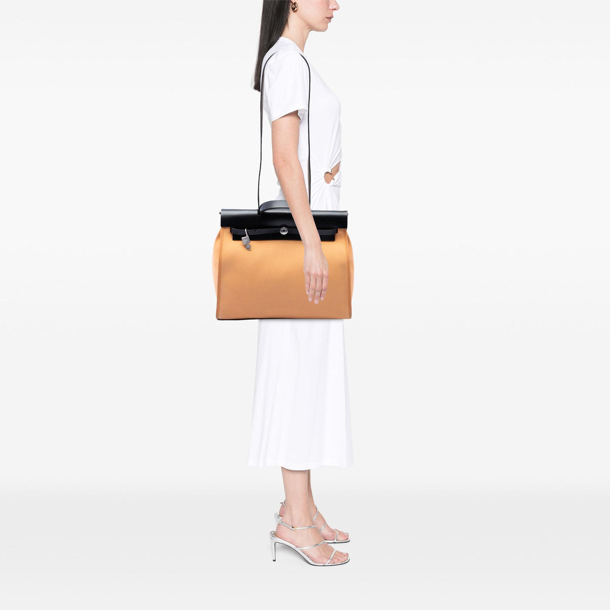 Hermes Toile Herbag Zip 39