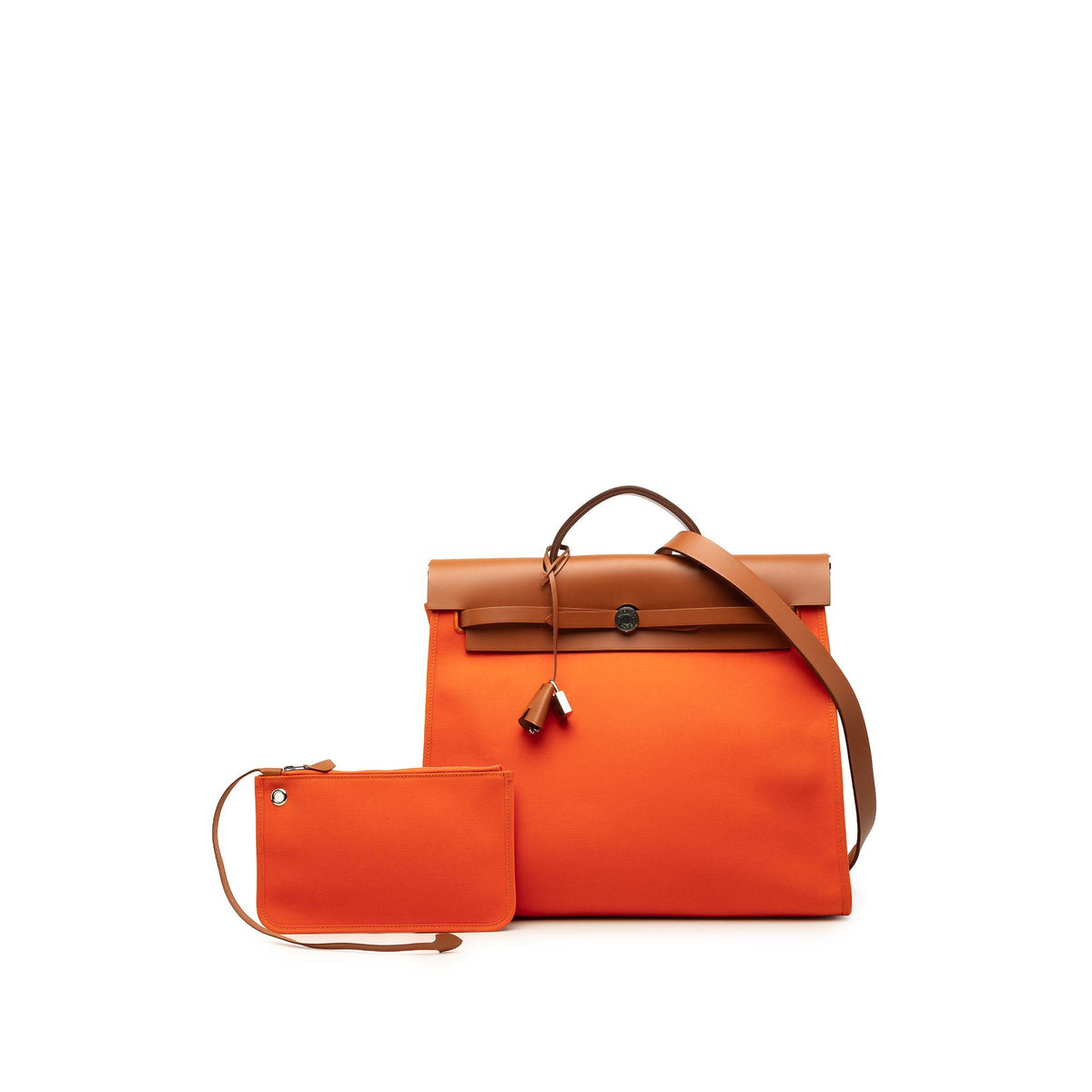 Hermes Toile Herbag Zip 39