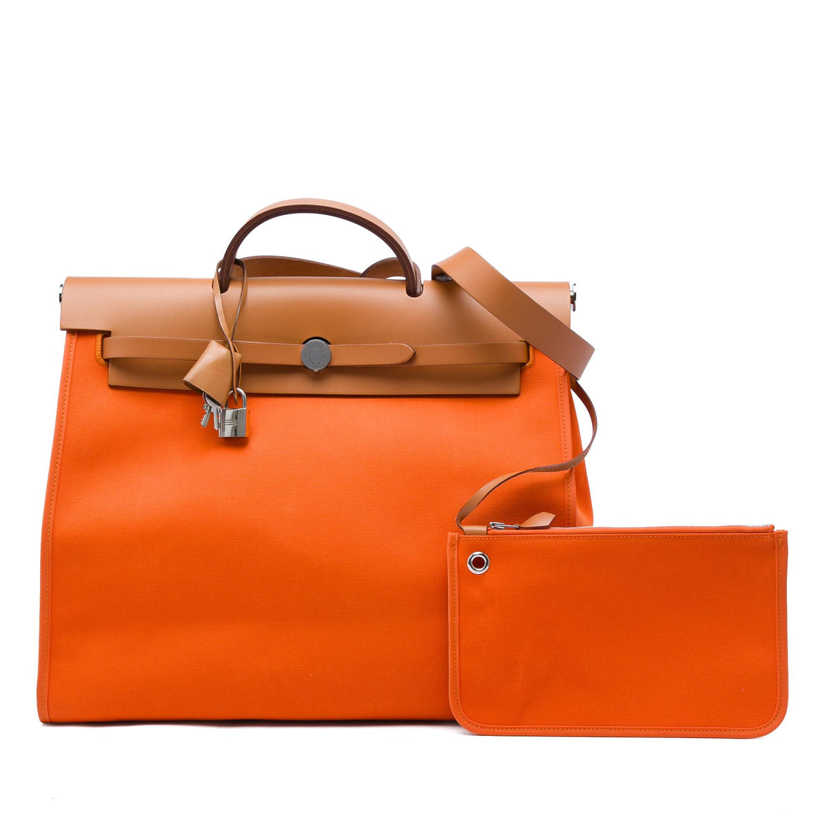 Hermes Toile Herbag Zip 39