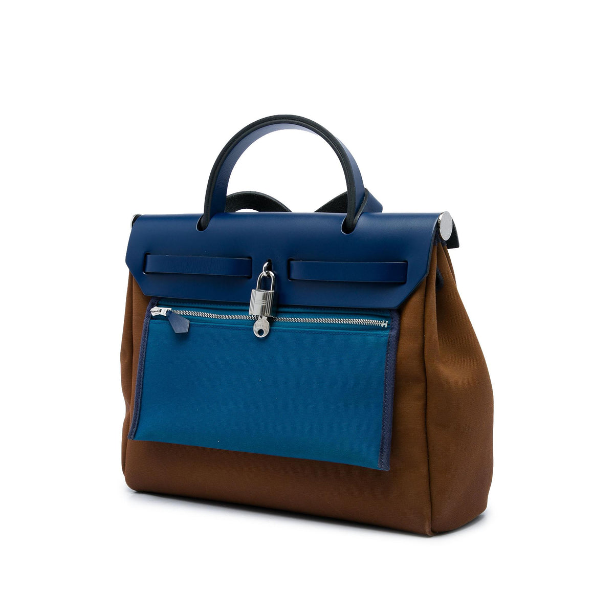 Hermes Toile Herbag Zip Retourne Verso 31