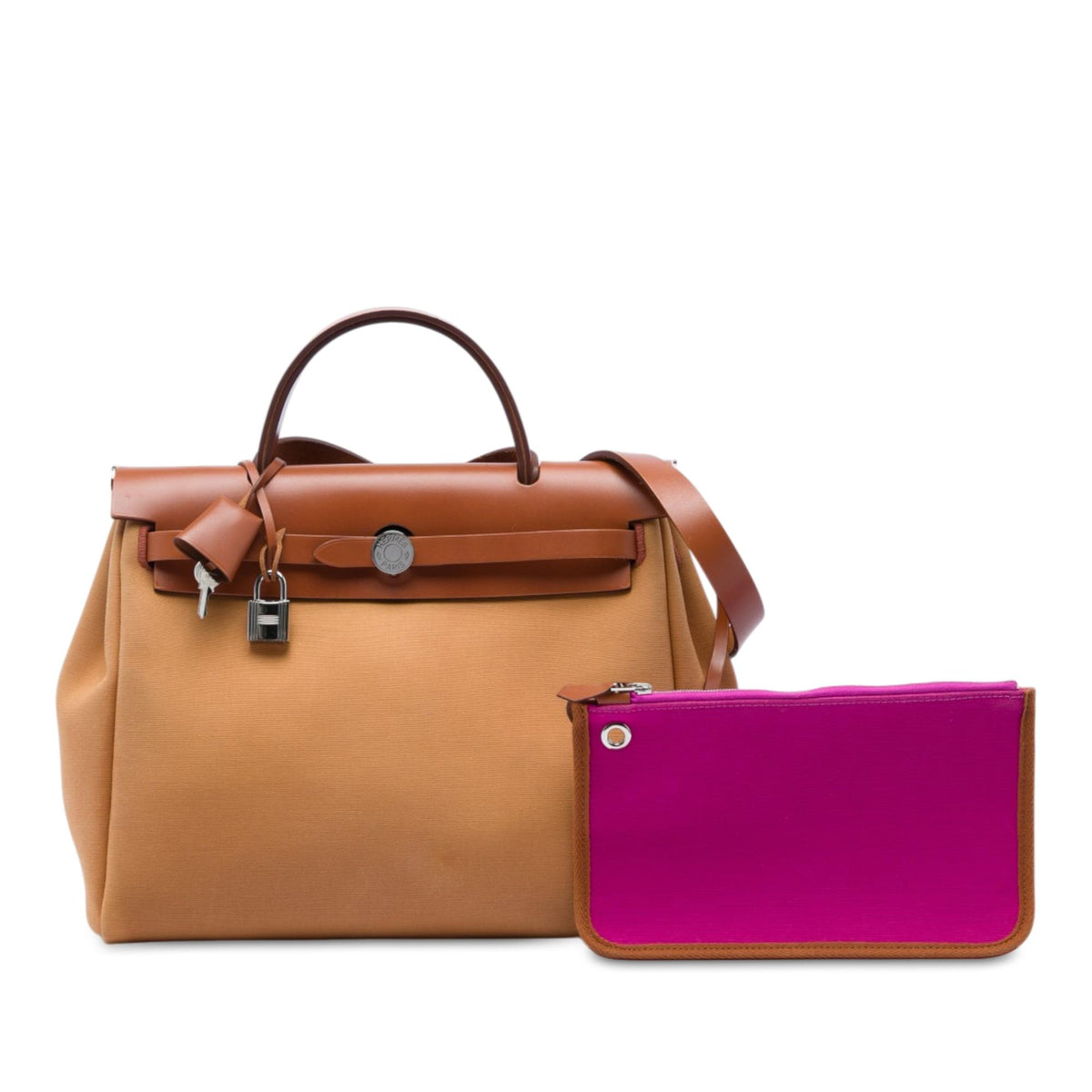 Hermes Toile Verso Herbag Zip 31