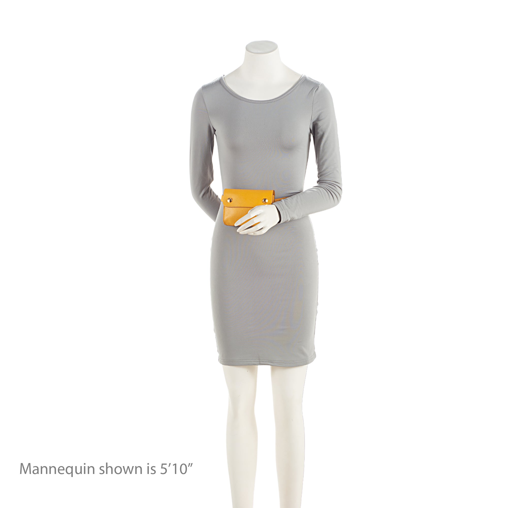 Hermes Vintage Chevel Leather Pochette Green Belt Bag (SHF-Zes22t)