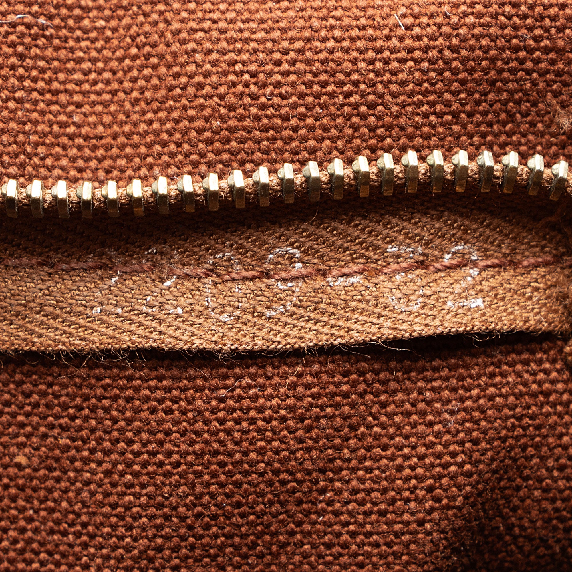 Hermes Vintage Canvas Herline MM Tote (SHF-ZDuu4C)
