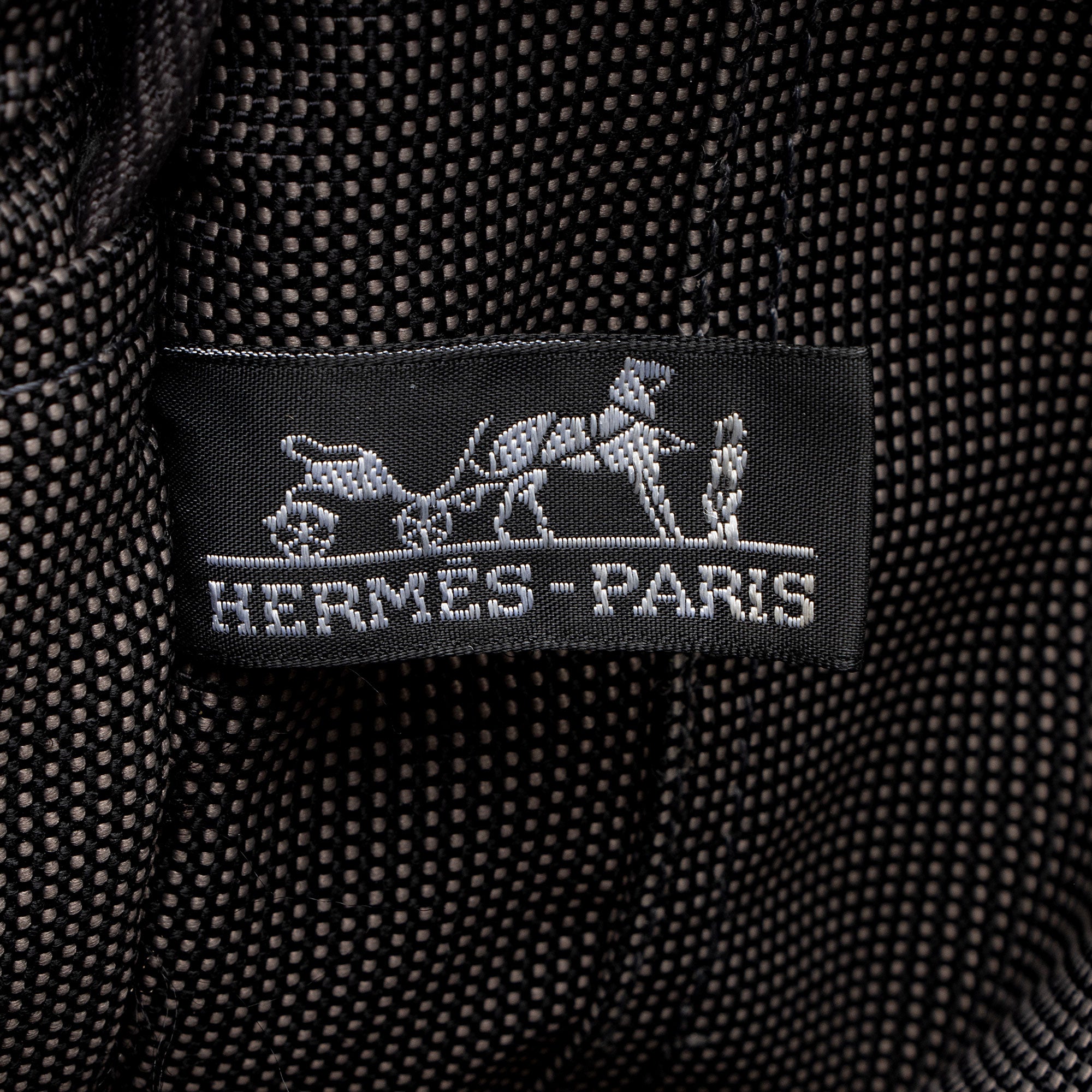 Hermes Vintage Canvas Herline MM Tote