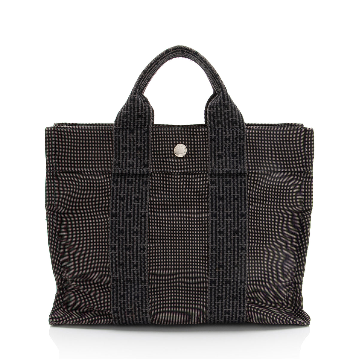 Hermes Vintage Canvas Herline PM Tote