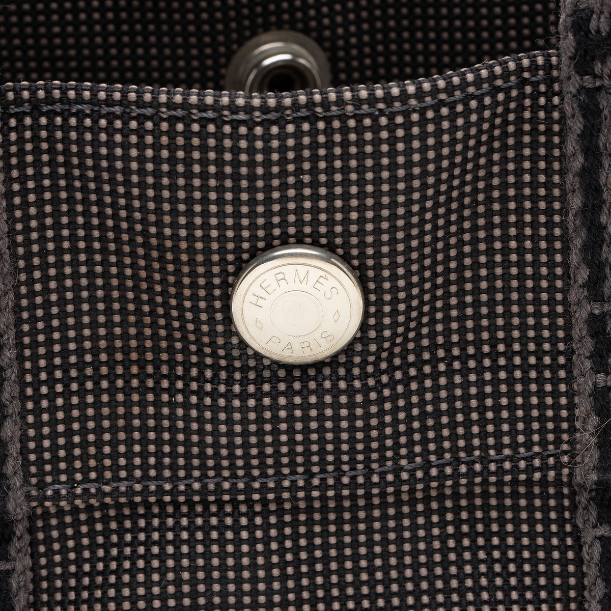 Hermes Vintage Canvas Herline PM Tote