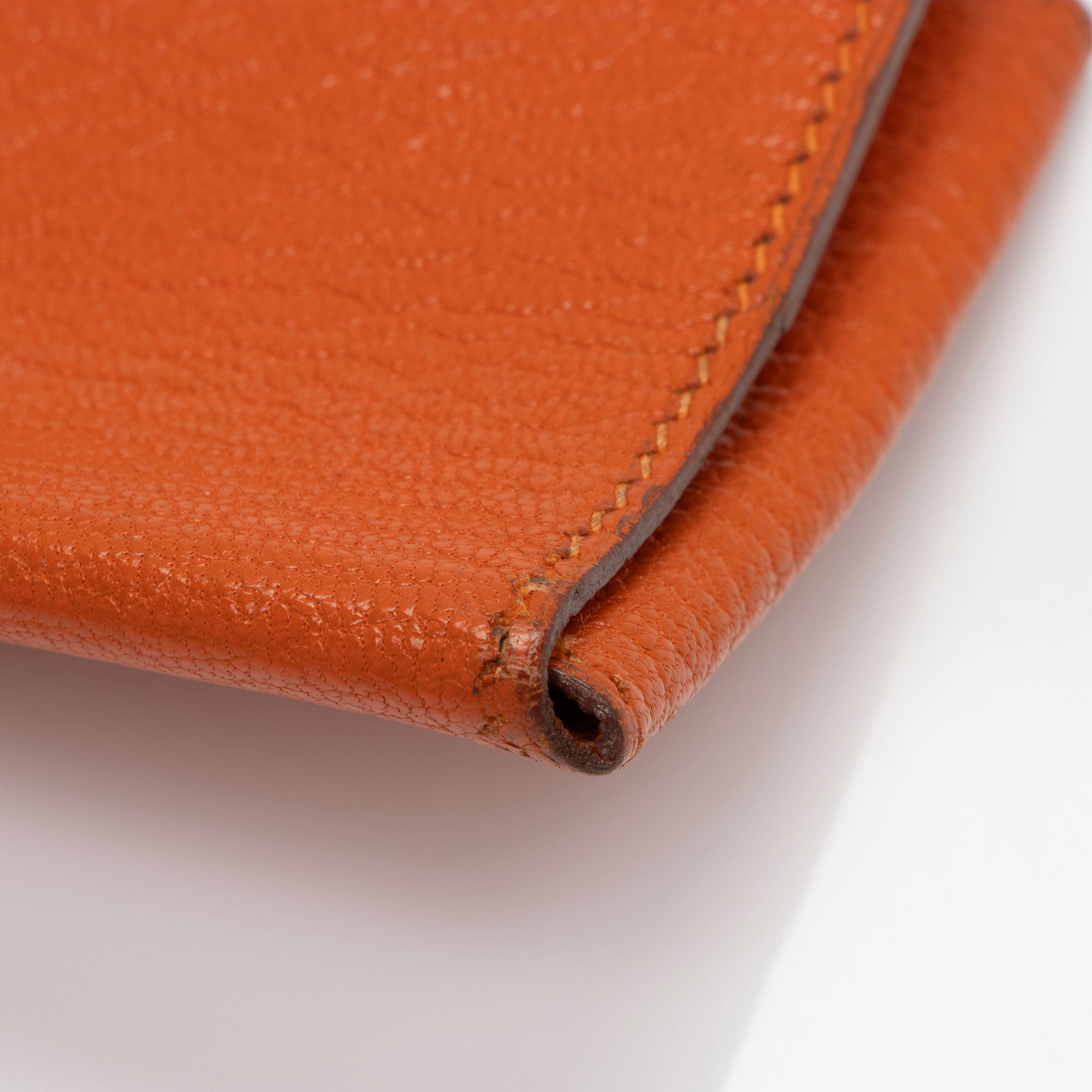 Hermes Vintage Chevre Mysore Guernesey Card Holder (SHF-rURdae)