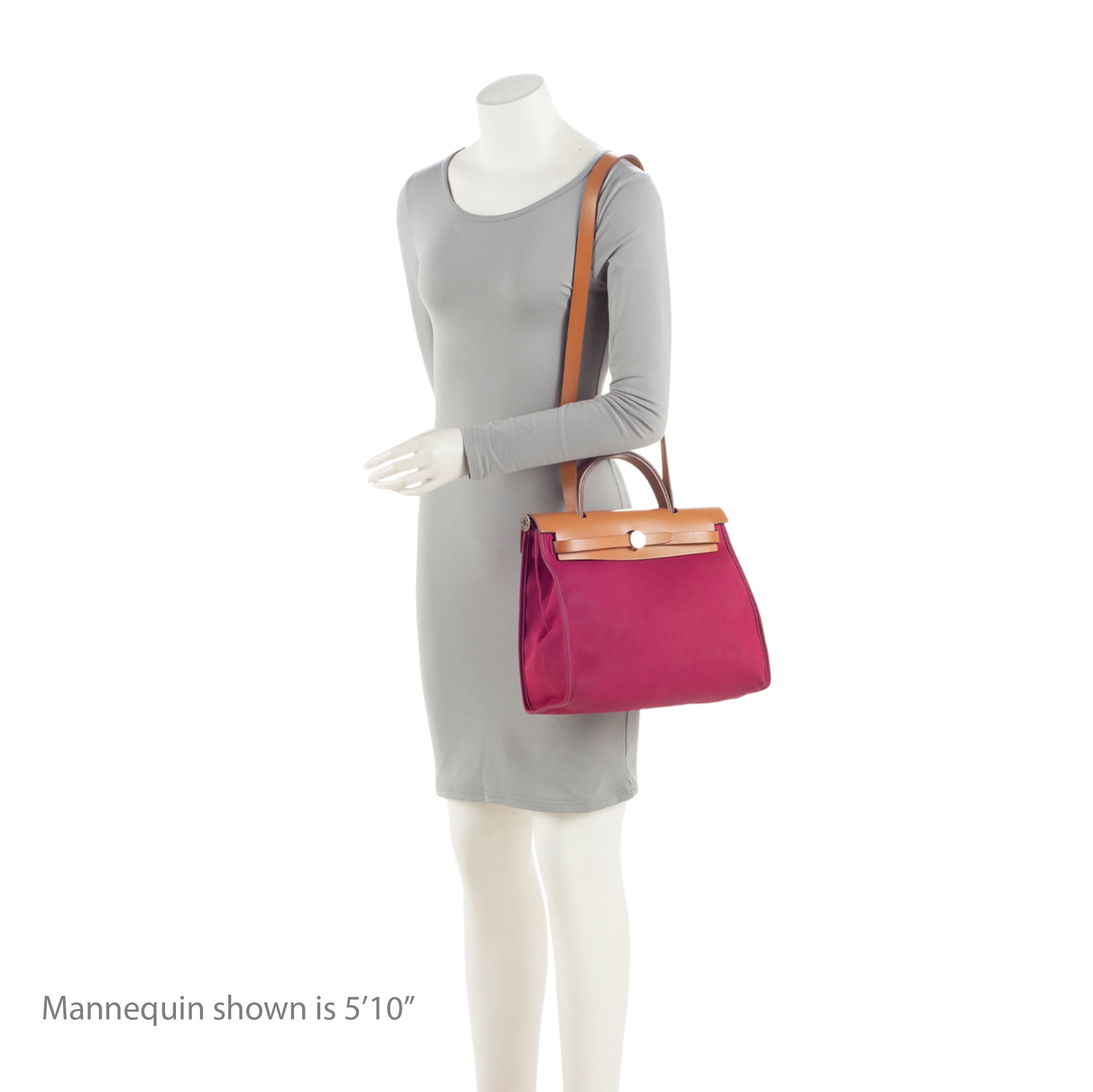Hermes Vintage Toile Vache Hunter Herbag 31 Tote (SHF-uxH1Bz)