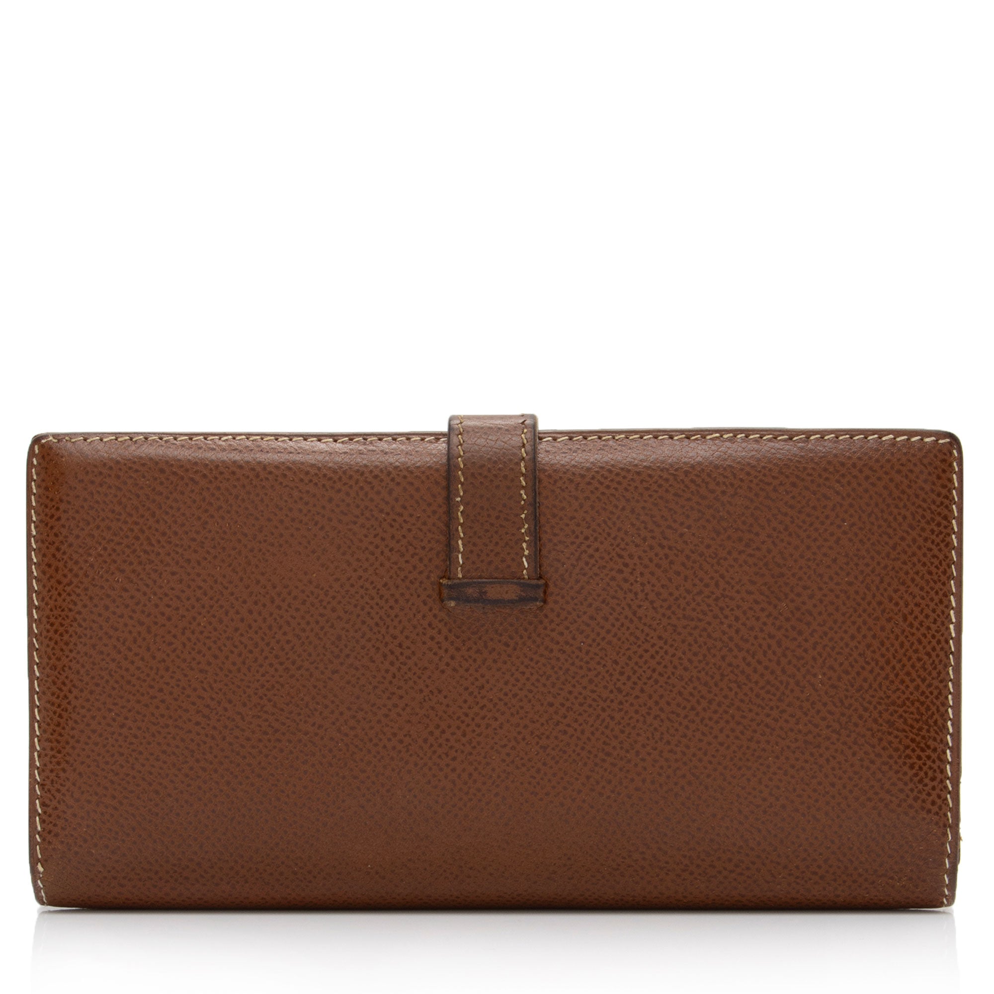Hermes Vintage Veau Grain Lisse Bearn Wallet (SHF-ApSlRO)