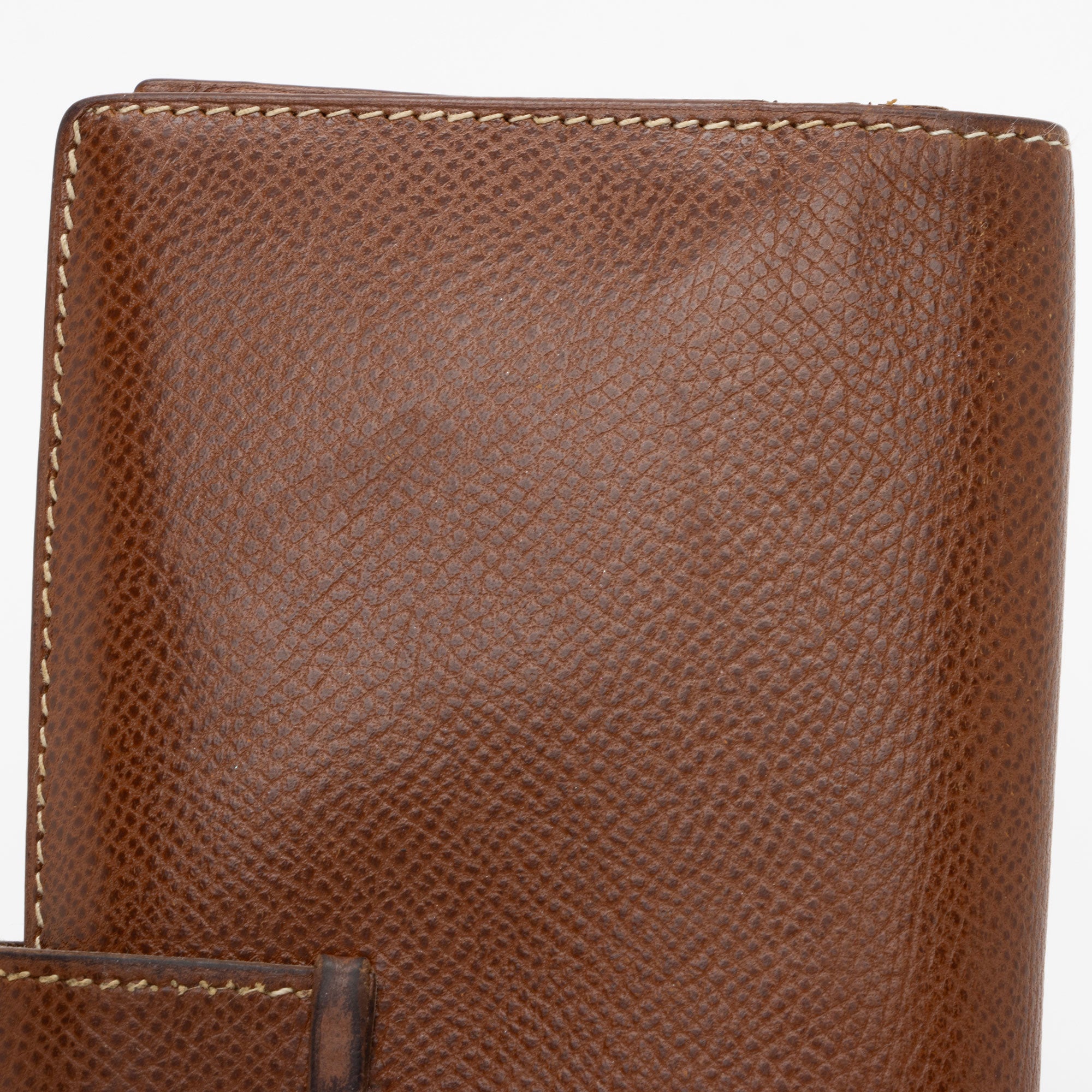 Hermes Vintage Veau Grain Lisse Bearn Wallet (SHF-ApSlRO)