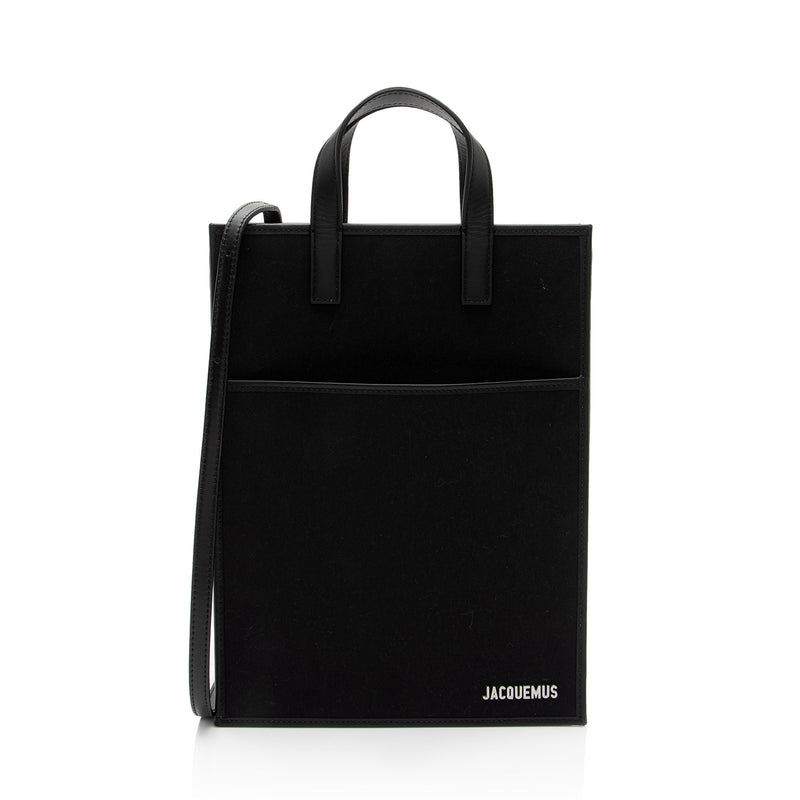 Jacquemus Leather Le Cabas Tote (SHF-oQhKV3)